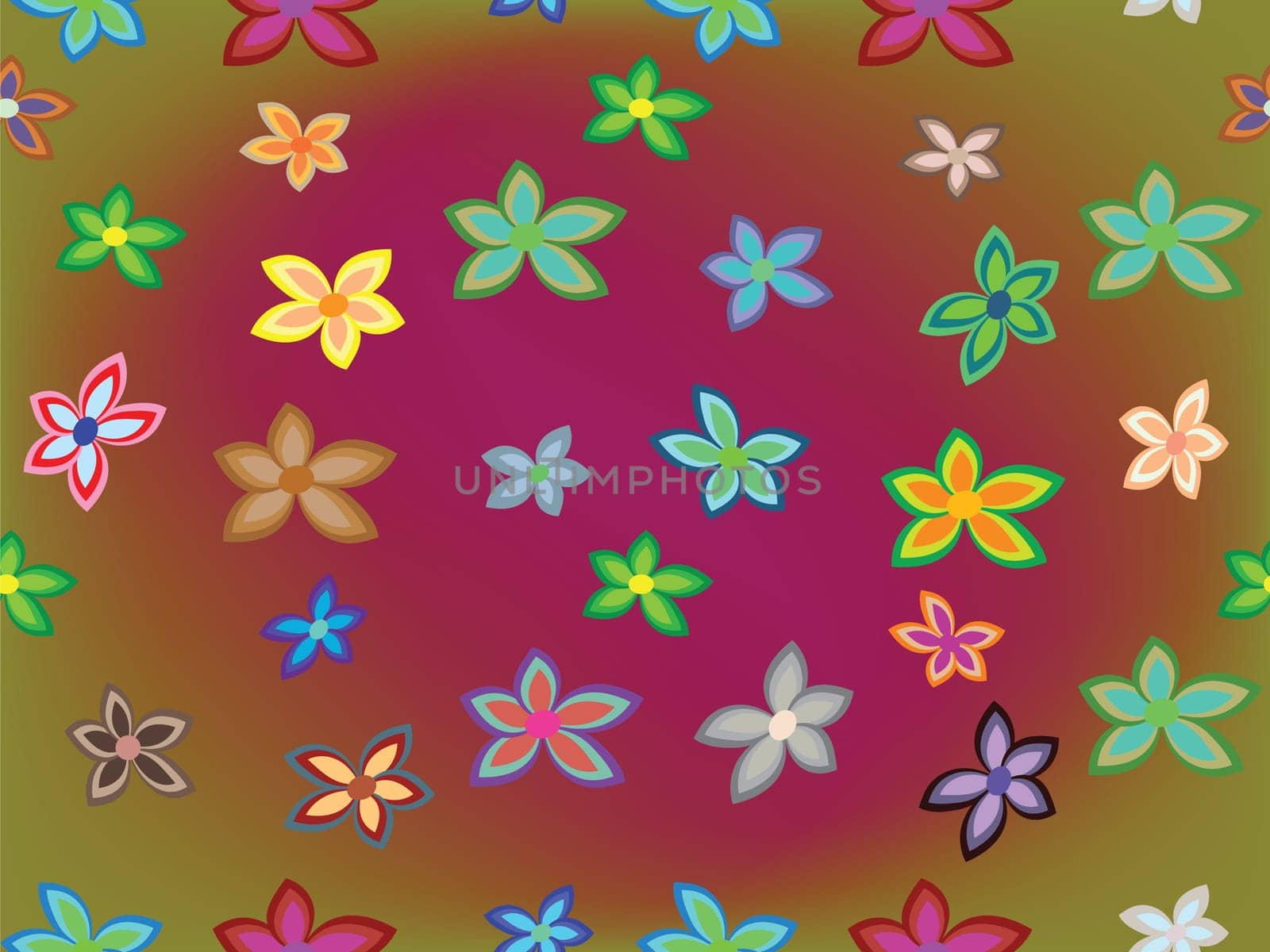 seamless flowers