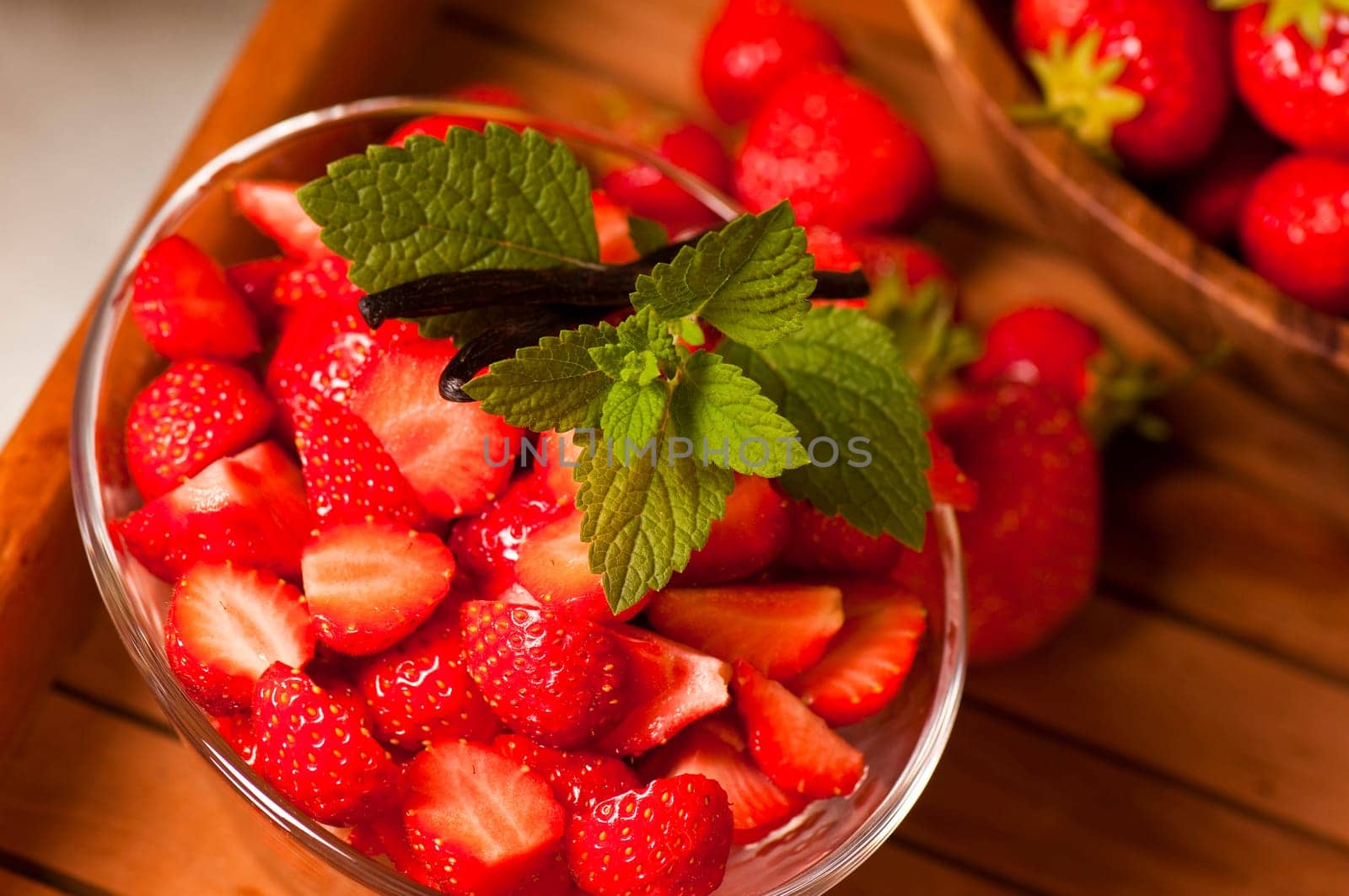 fresh strawberries