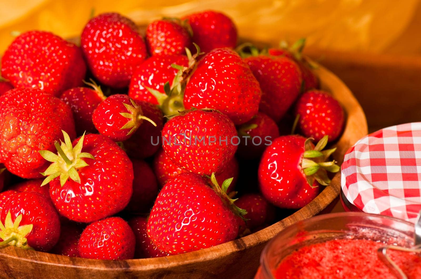 fresh strawberries