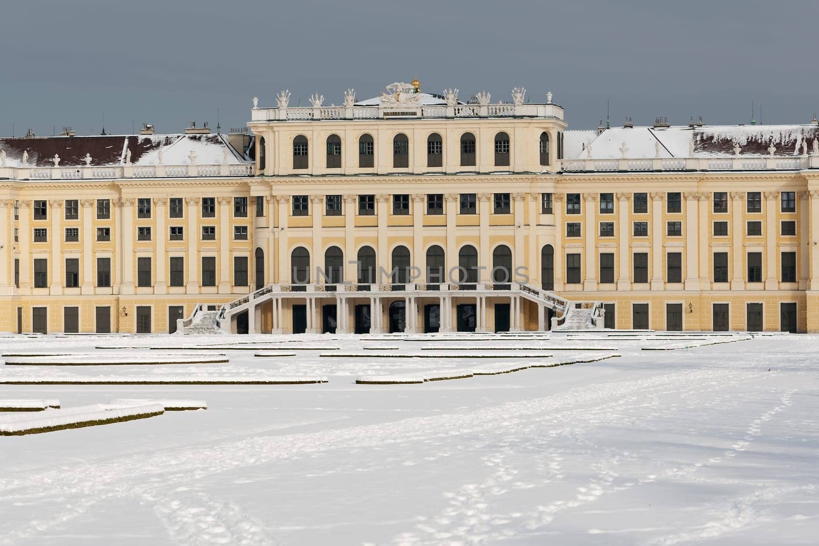 Schönbrunn Palace in winter