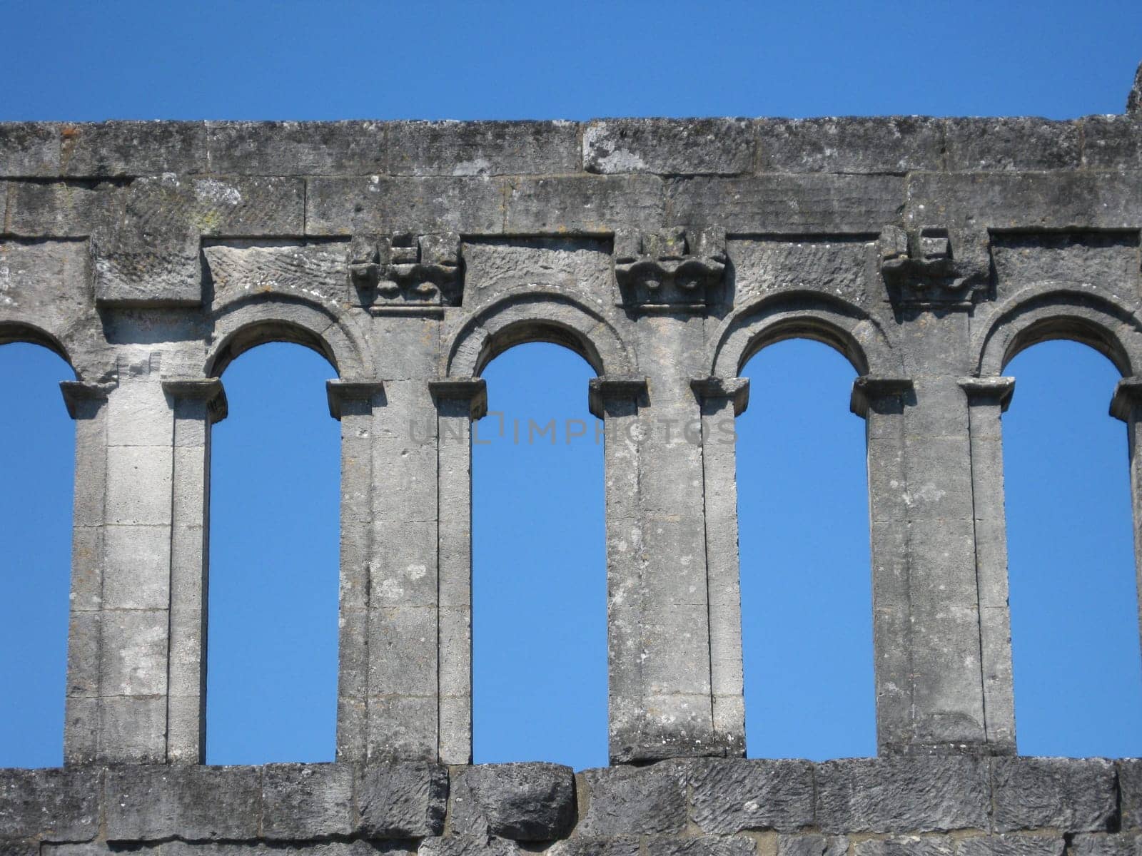 Roman City Gate in Autun