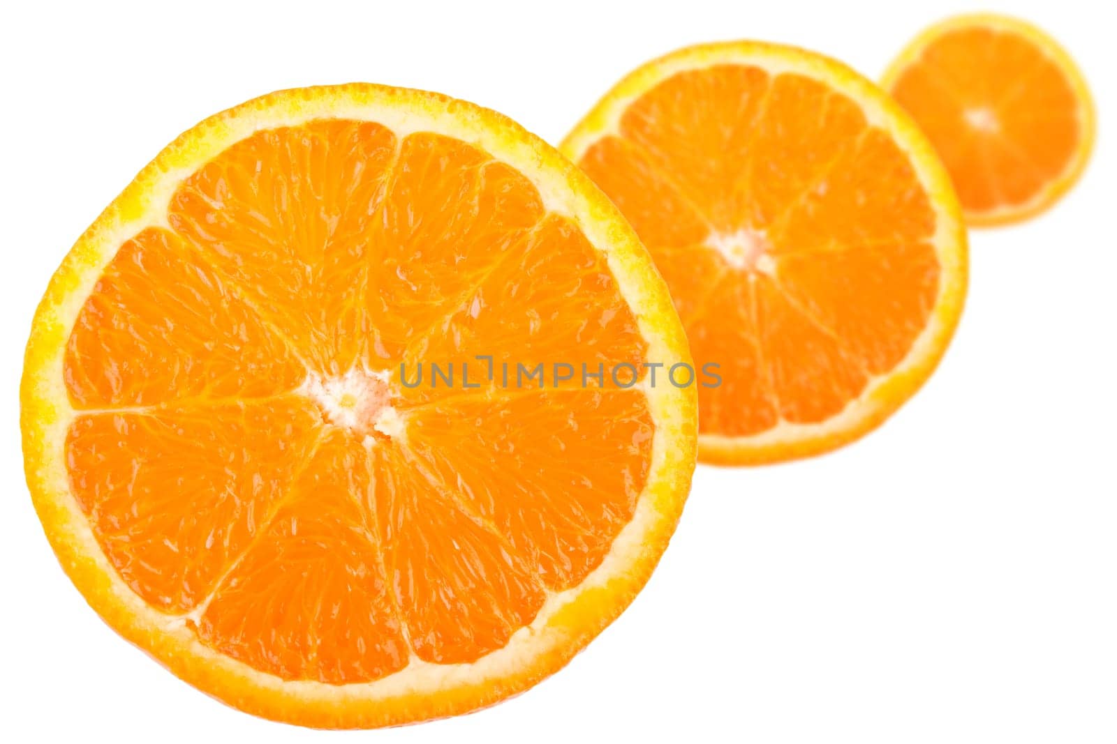 Three Orange Slices