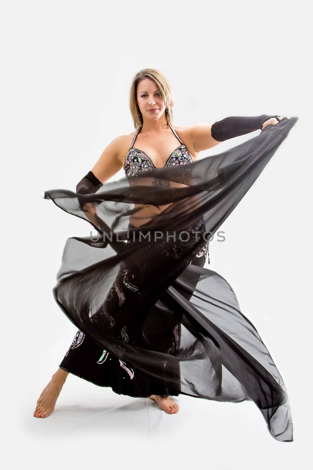 beautiful belly dancer performer