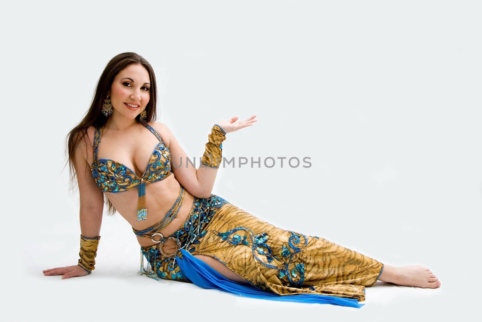 beautiful belly dancer performer