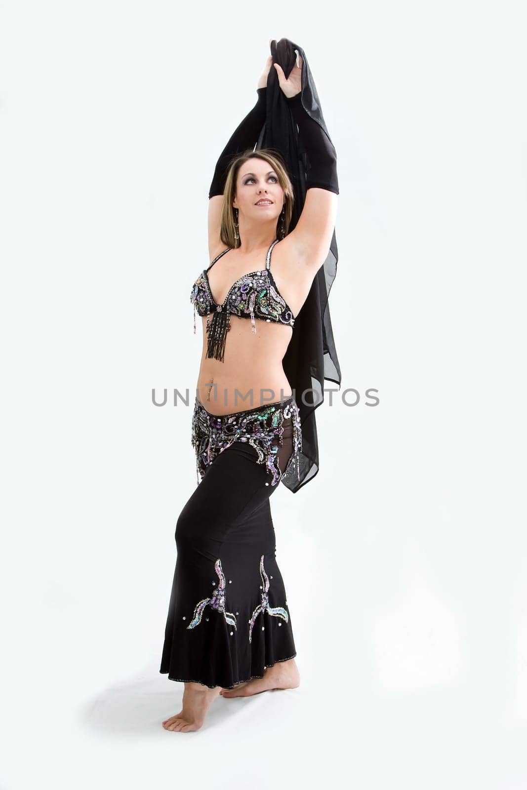 beautiful belly dancer performer