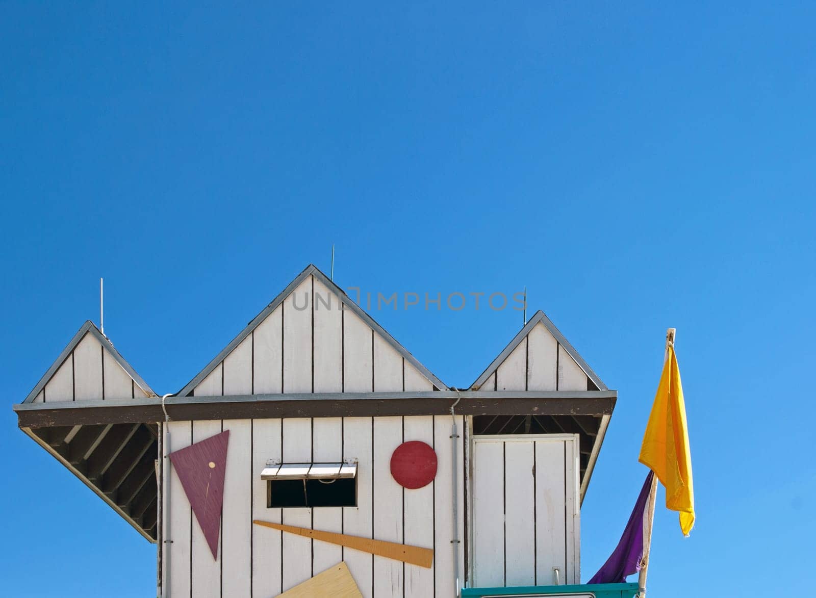 Lifeguard tower lifeguard hut