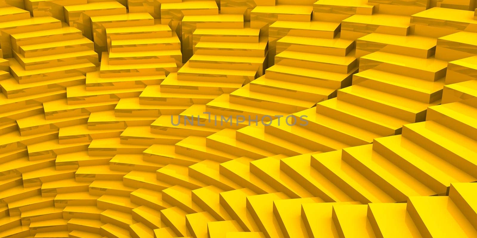 3D - Background - Golden Rotation 01