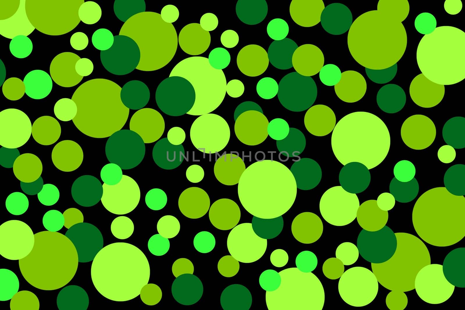 Background - Circles Green