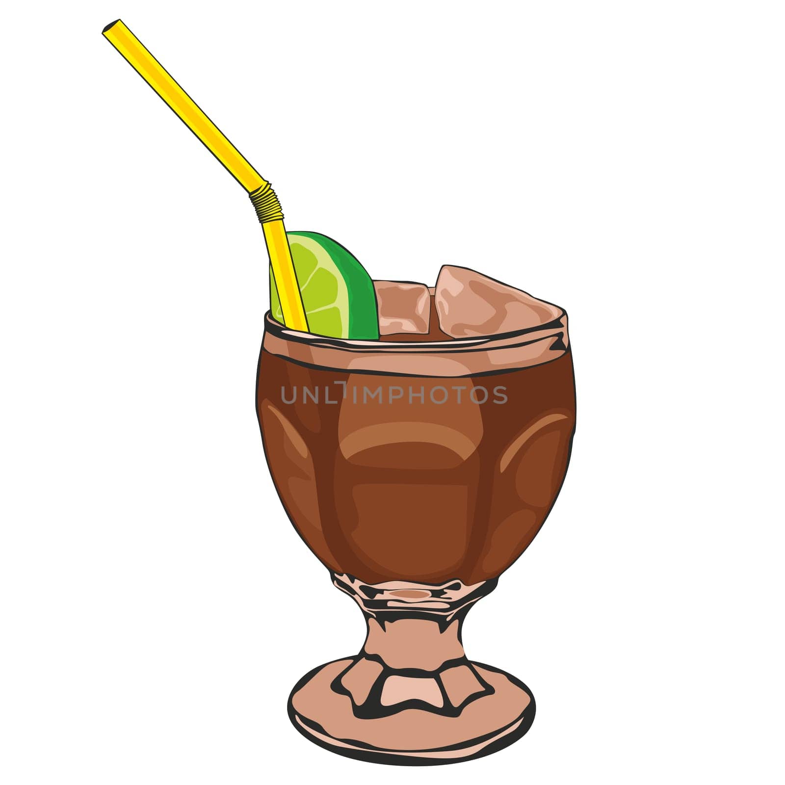 illustration of cocktail