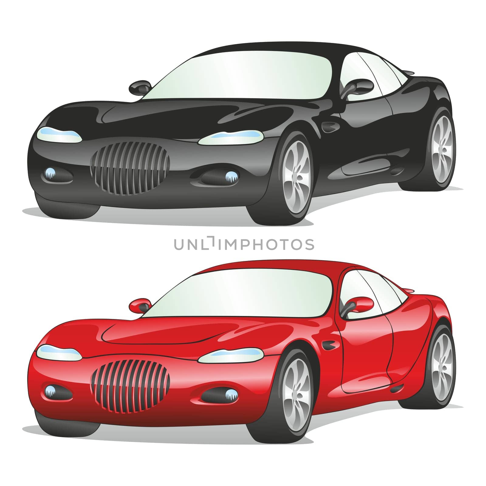 isolated car