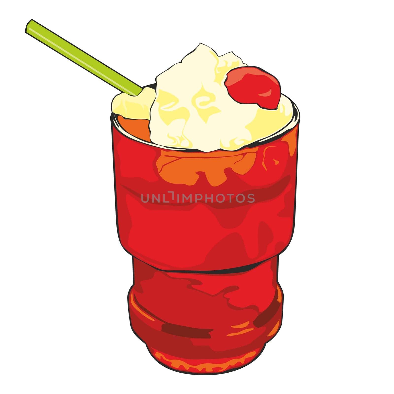 illustration of cocktail