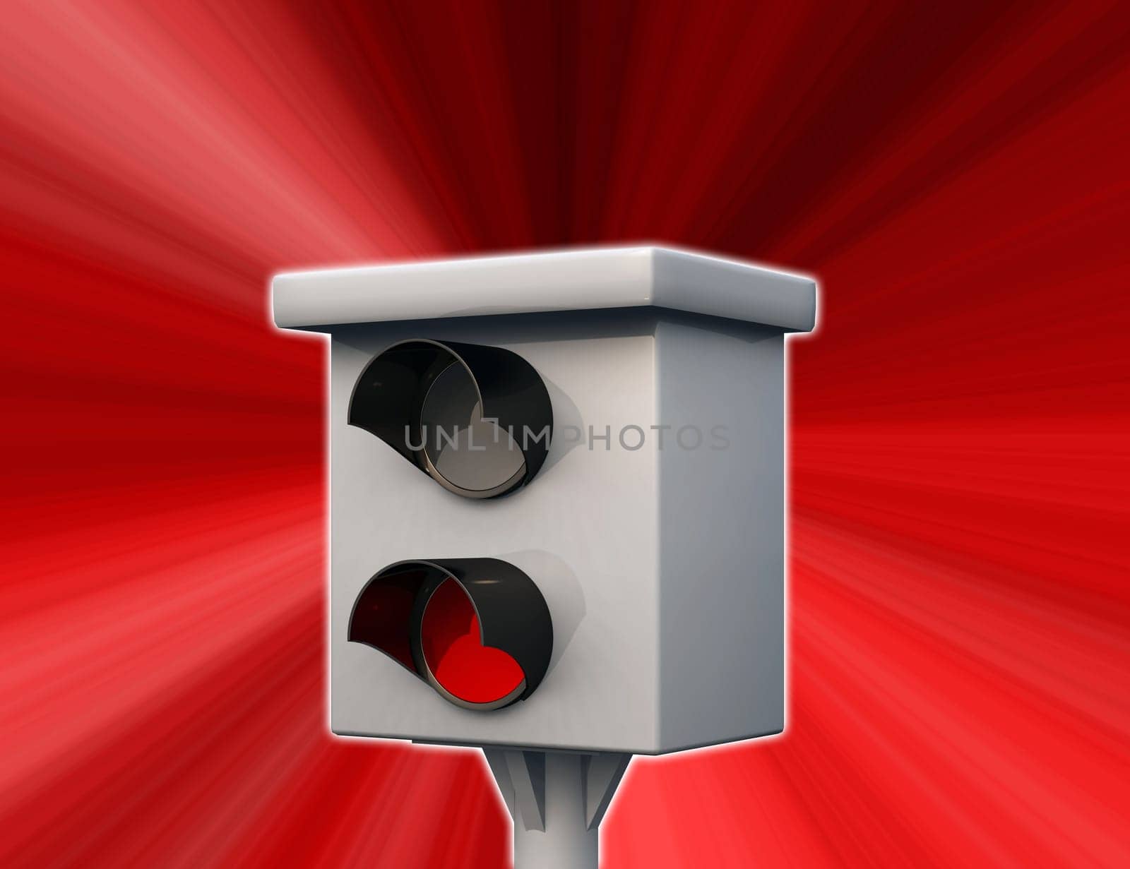 Attention - speed cameras in sight - red
