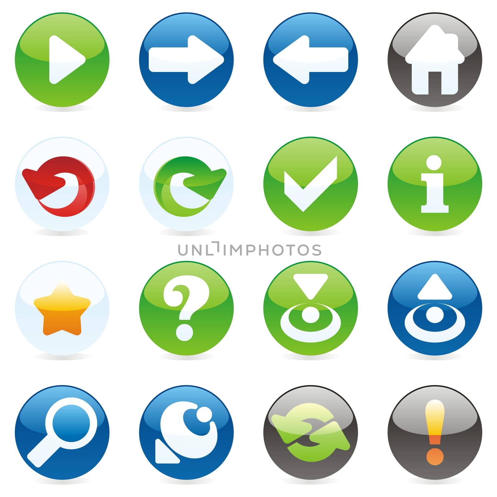 isolated internet icons