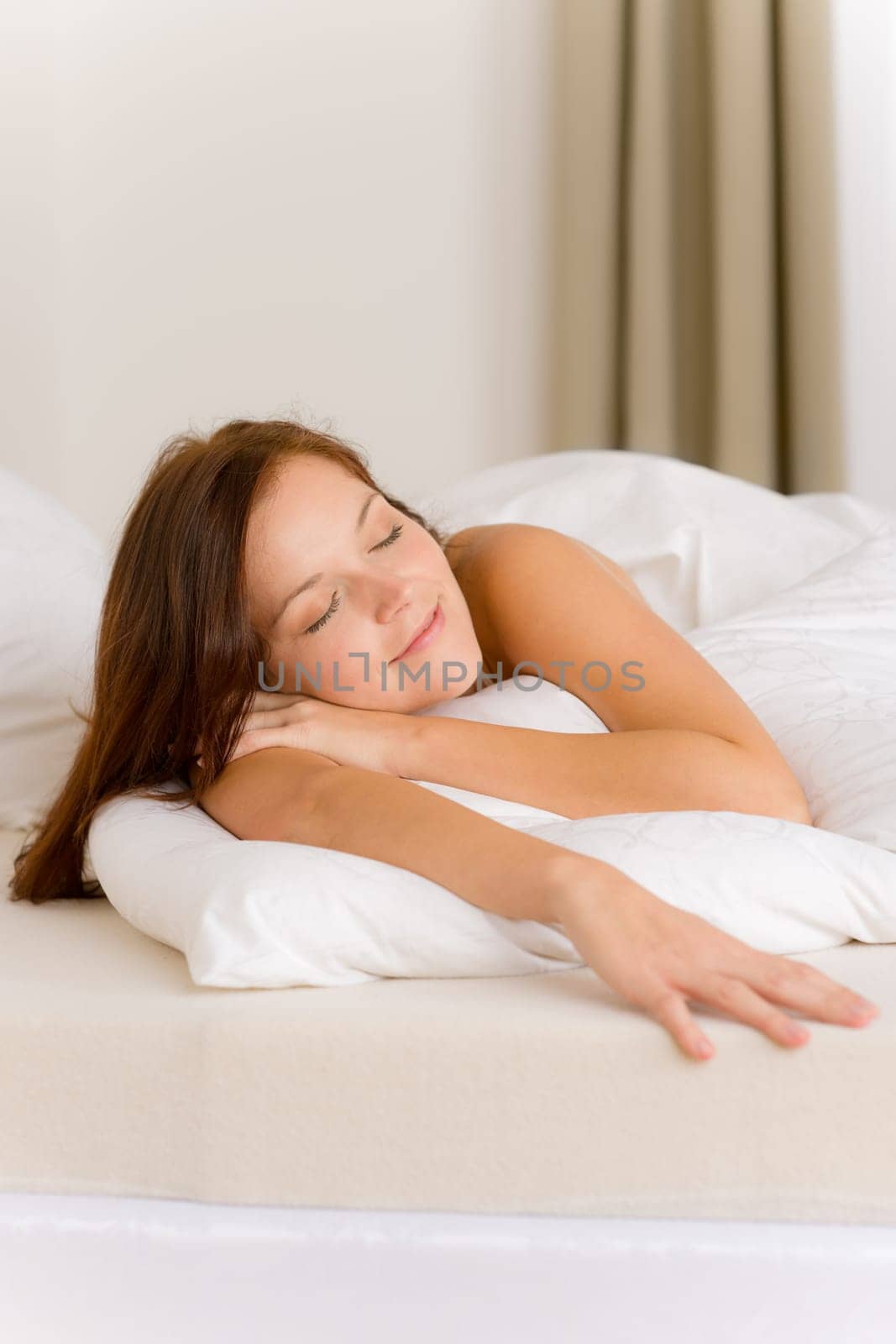 Bedroom - young woman sleeping