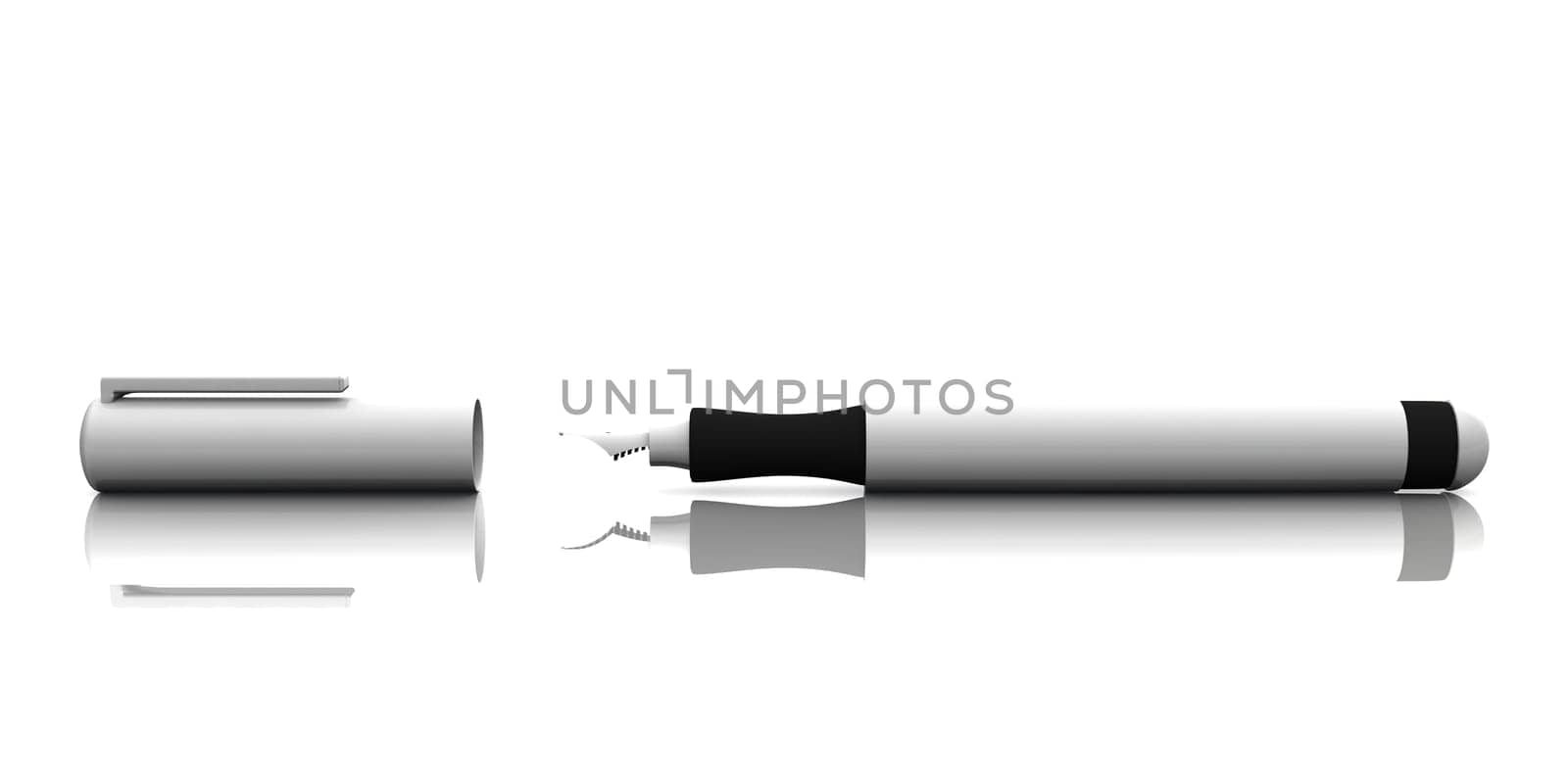 Silver Fountain Pen