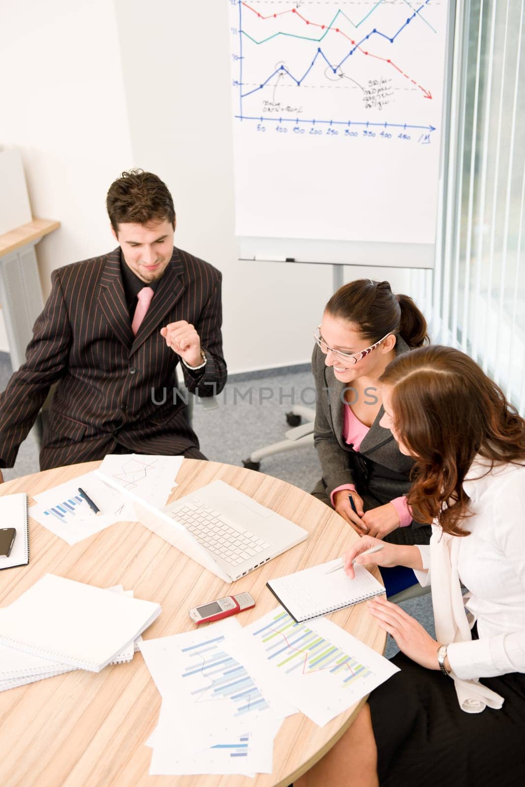 Business meeting - group of people in office