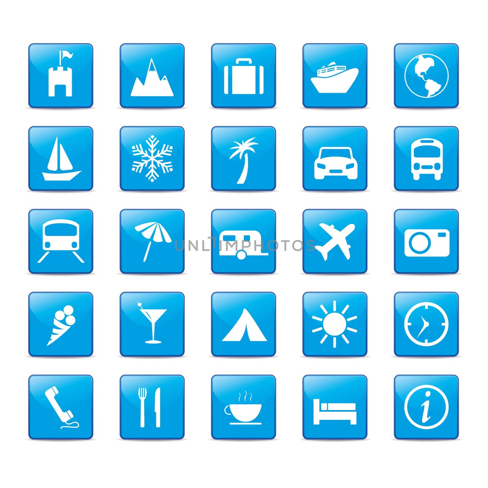 Icon Iconset Travel Holidays
