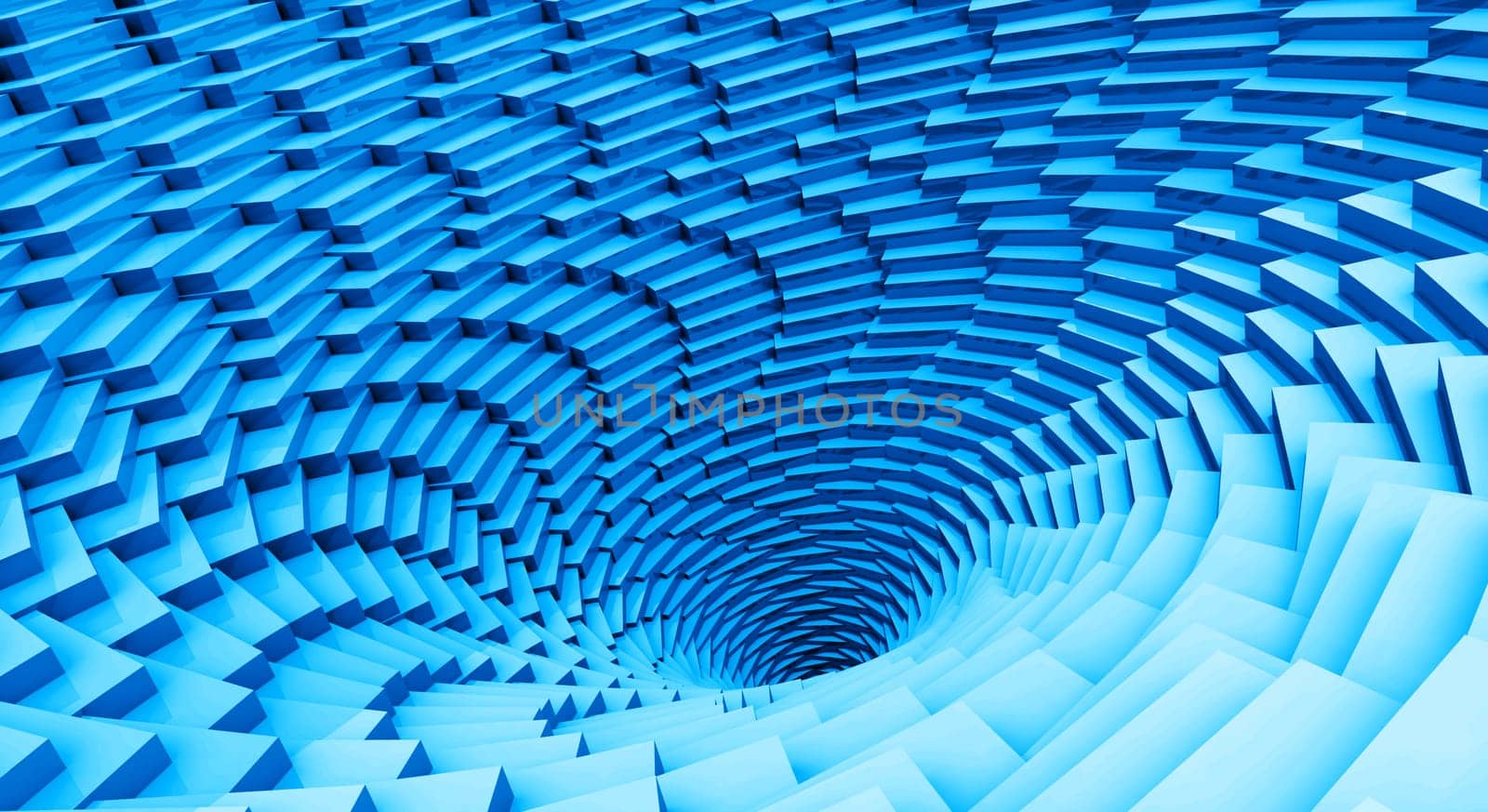 3D - Background - Blue Rotation 01