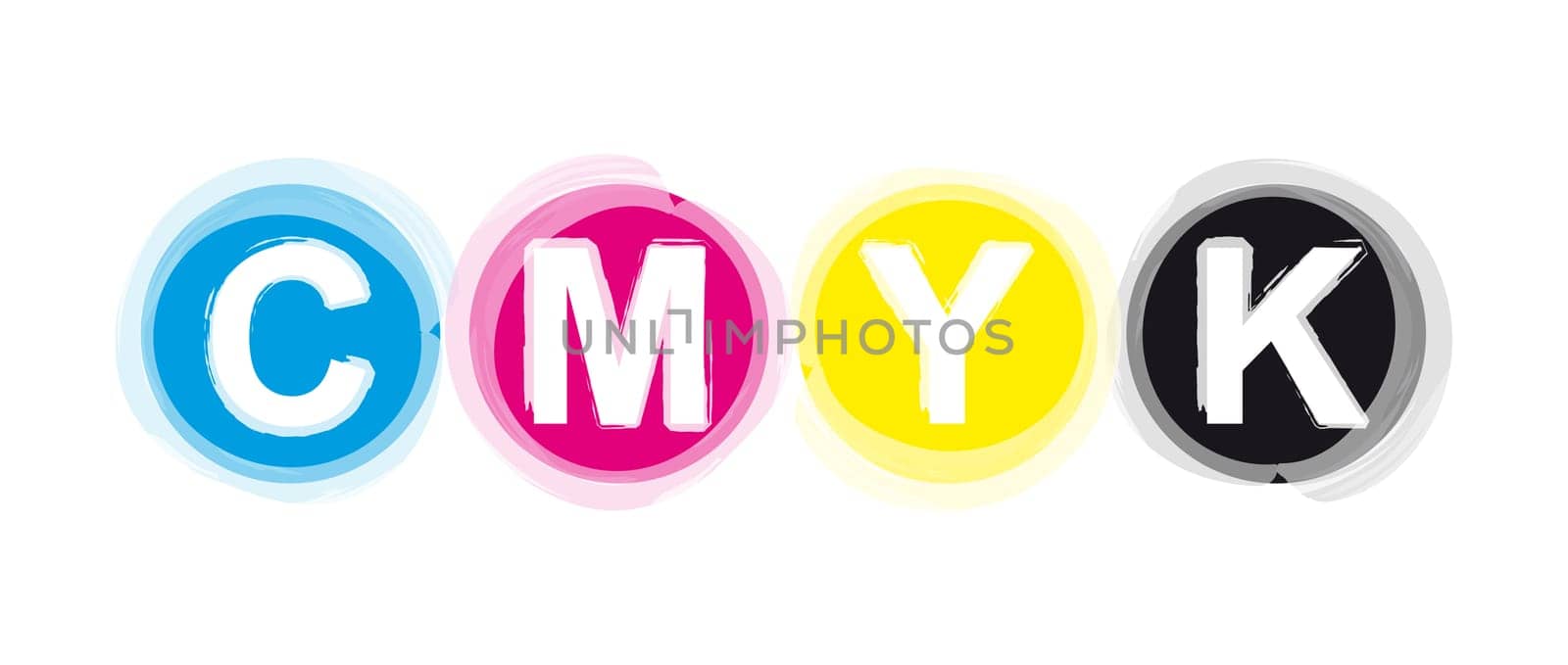 C M Y K Letters - Colour Series 23
