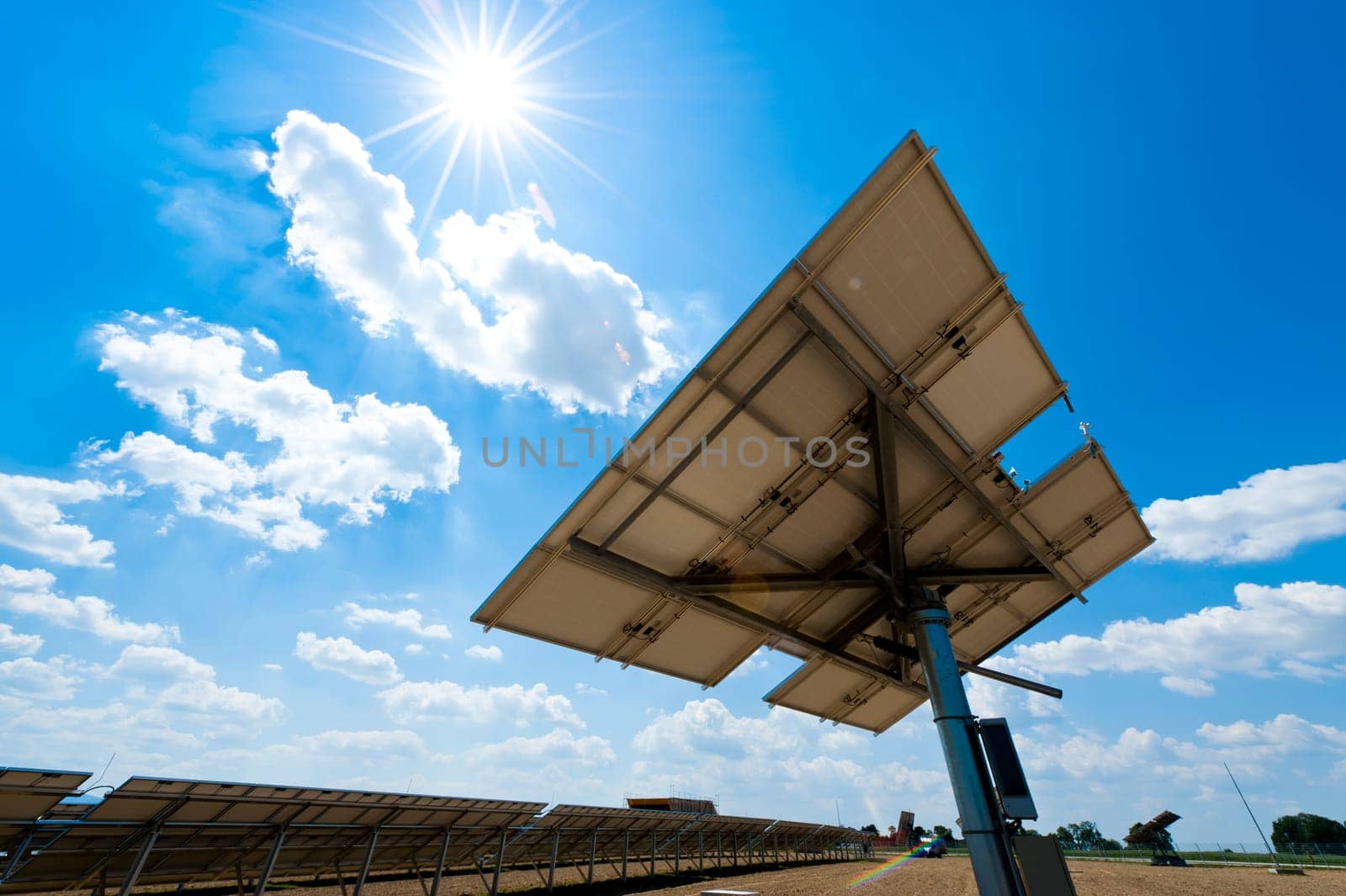 Solar Polar Station against the Sun