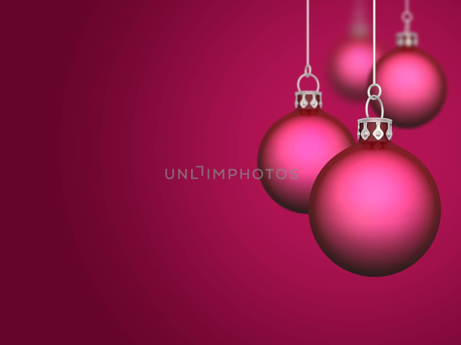Christmas baubles background 01 red