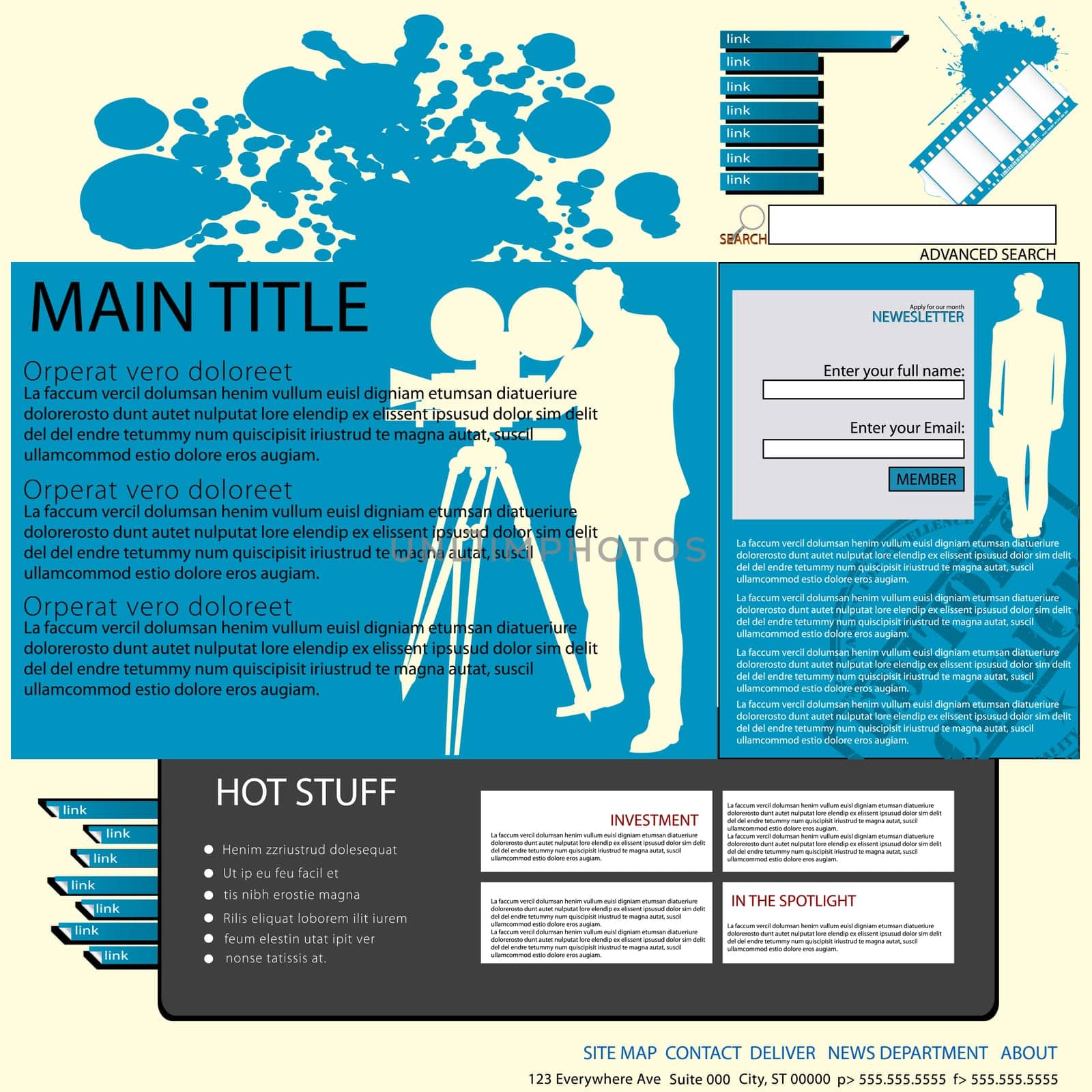 Movie layout