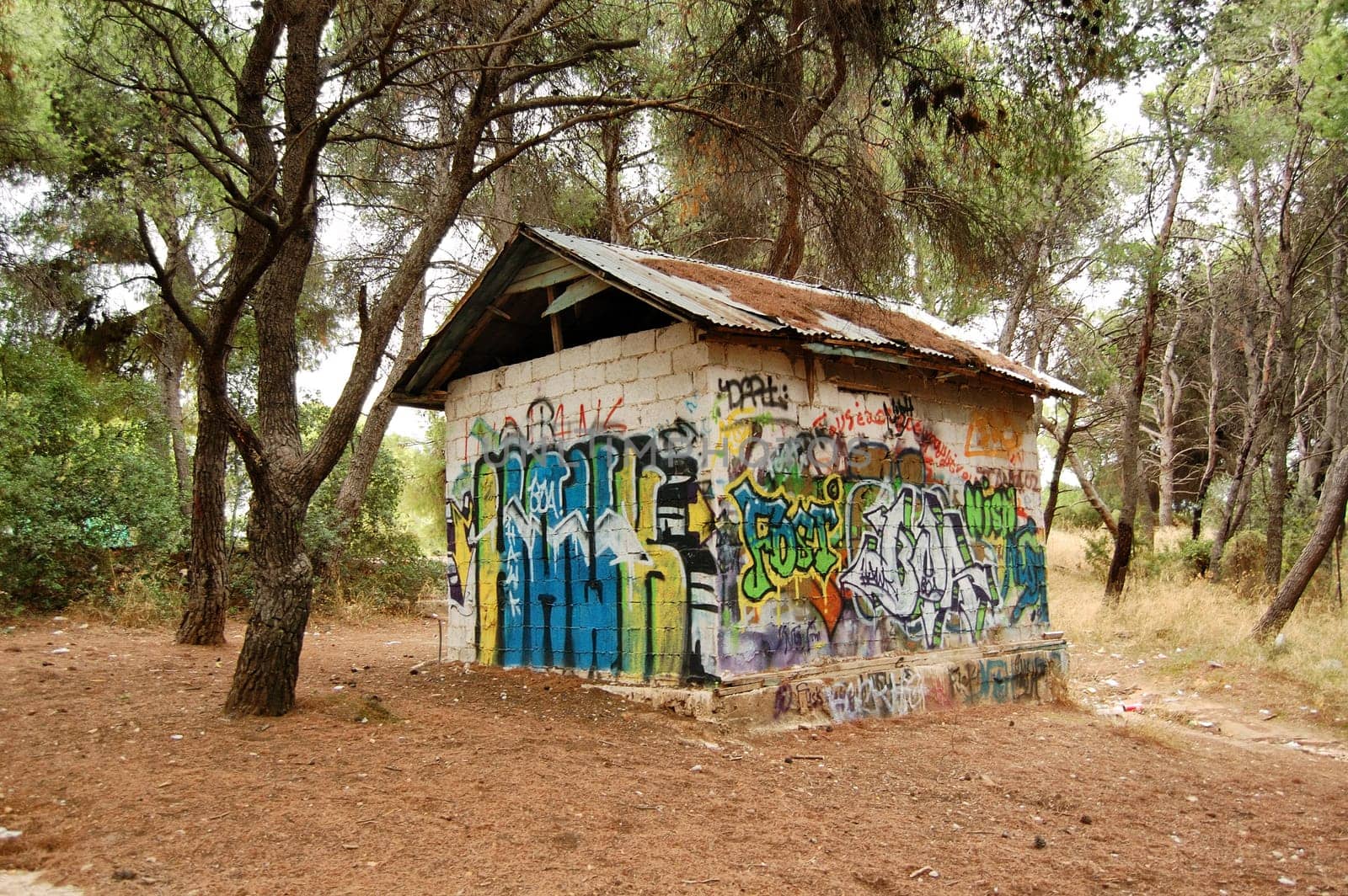 small hut