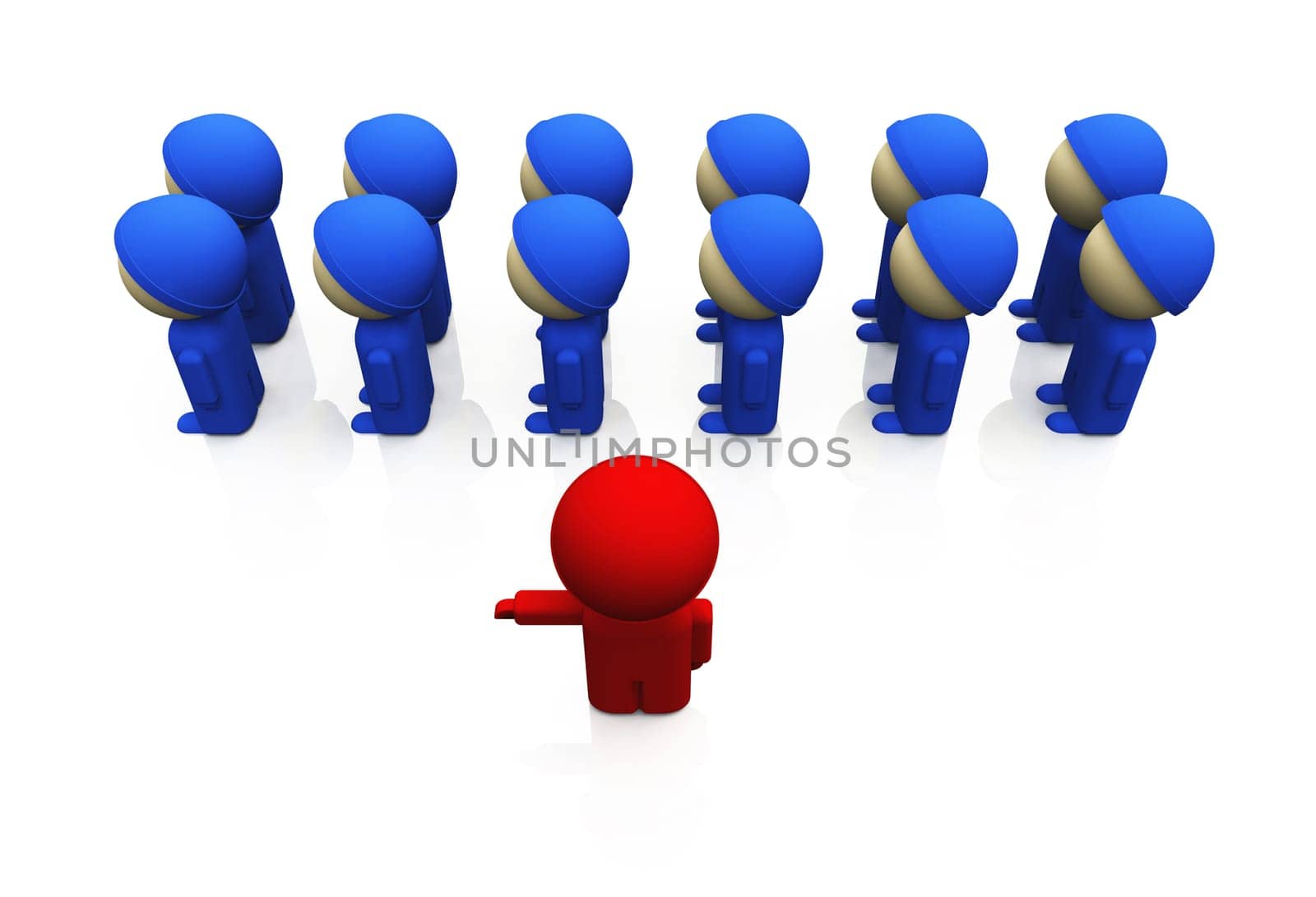 Die Truppe Blau Rot 05