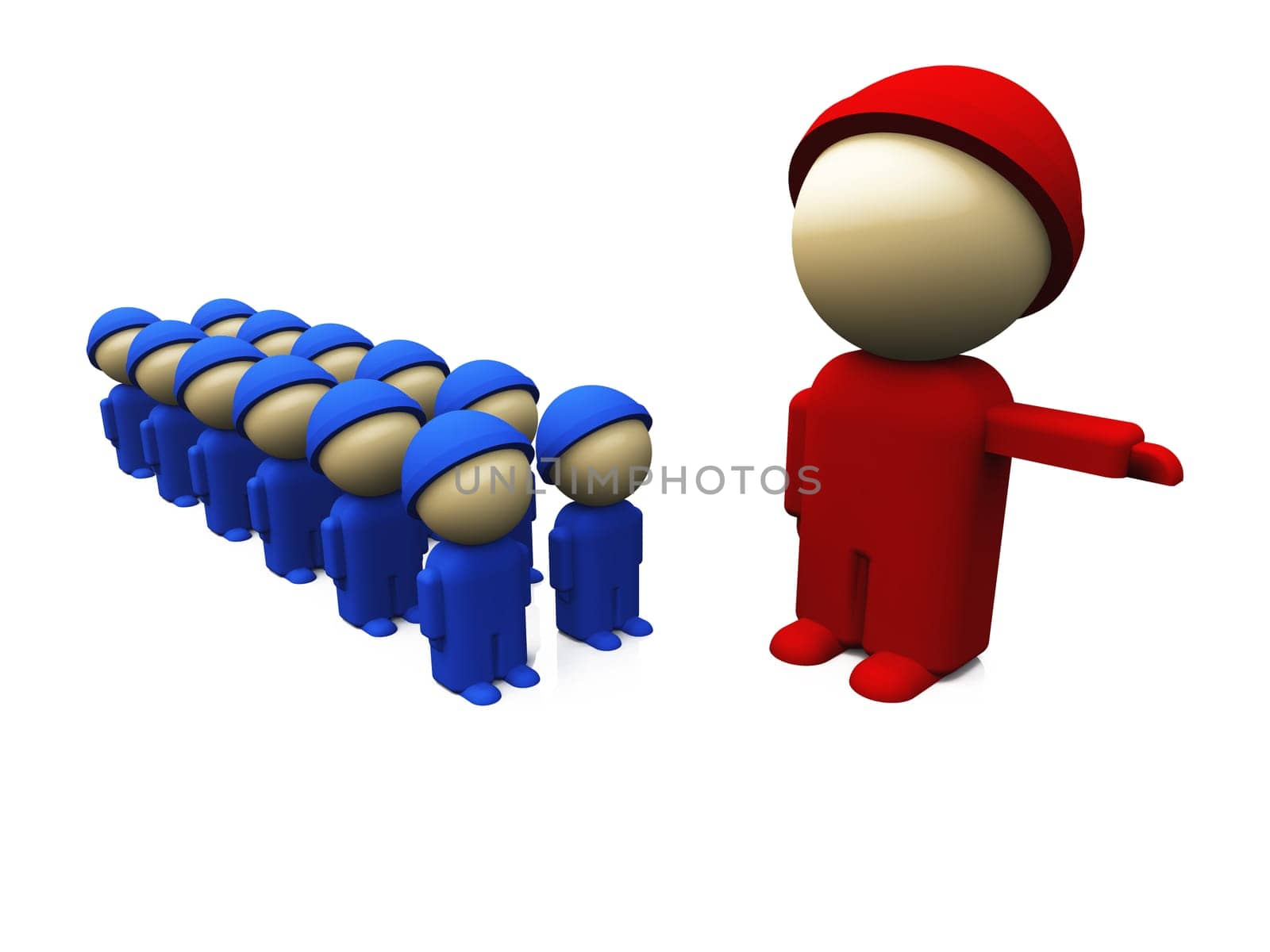 Die Truppe Blau Rot 13