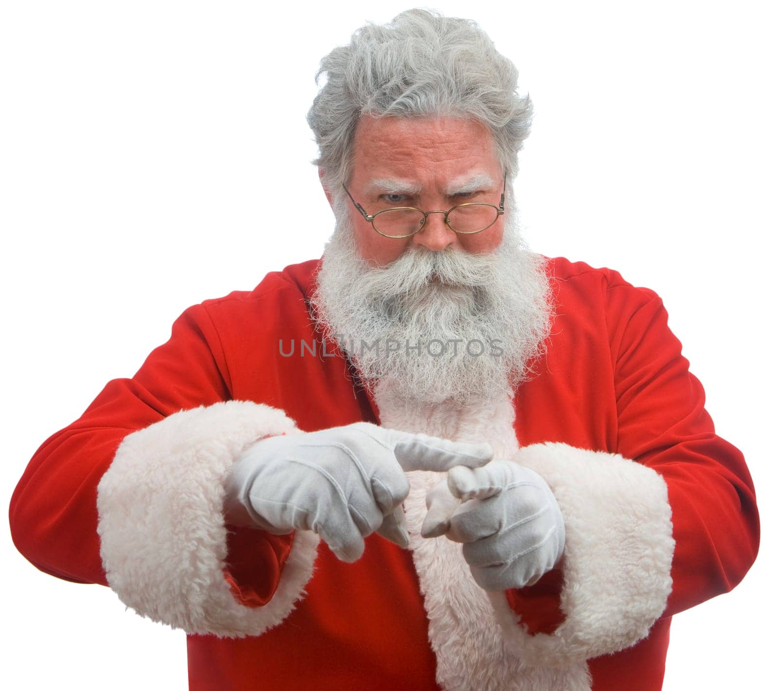 Santa scolding