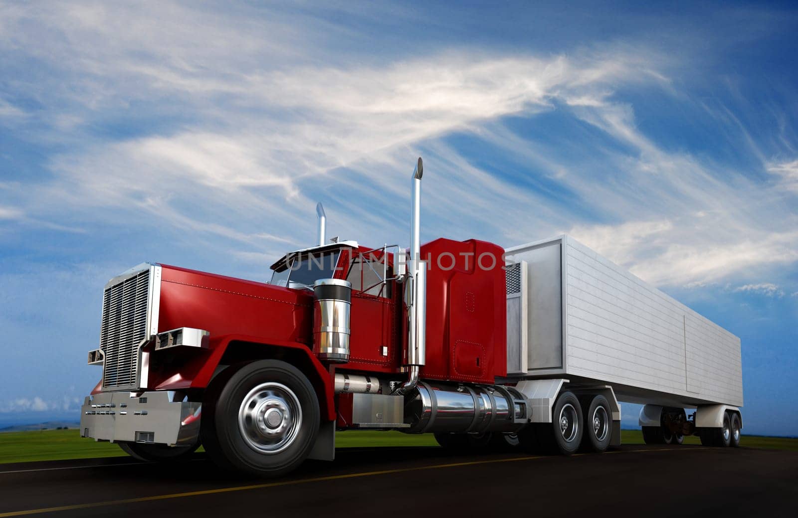Big 18 wheeler