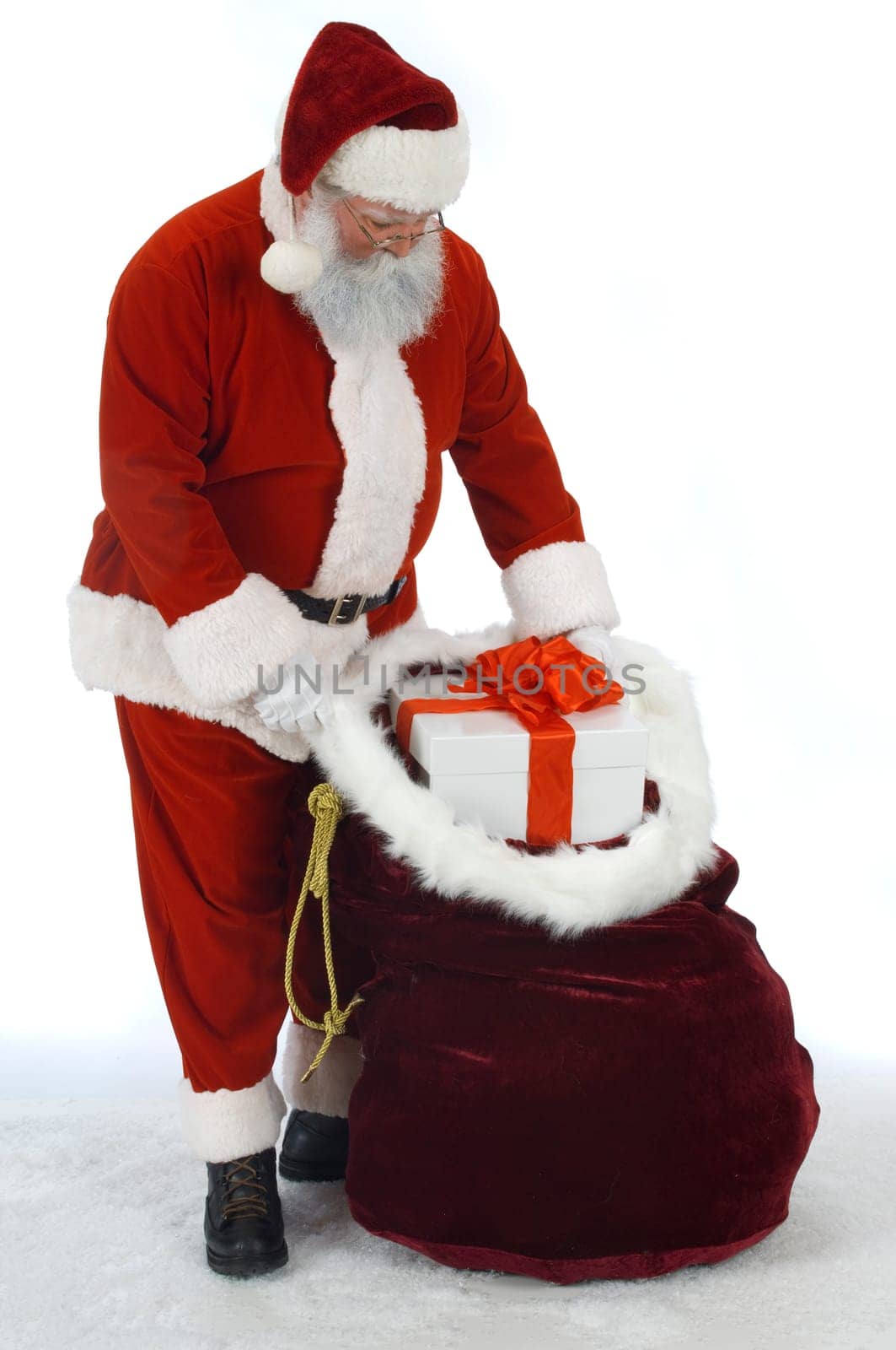 Santa and Christmas gifts