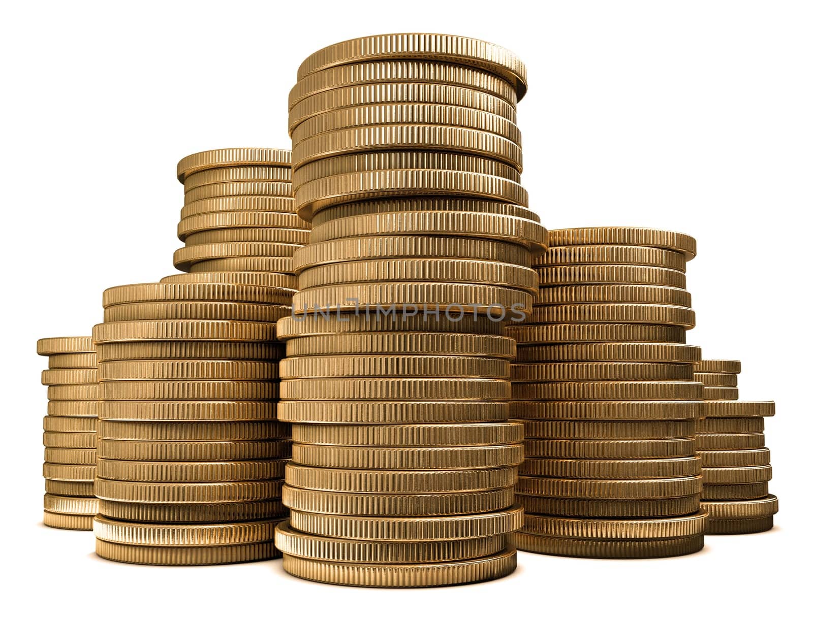 Stacked Coins