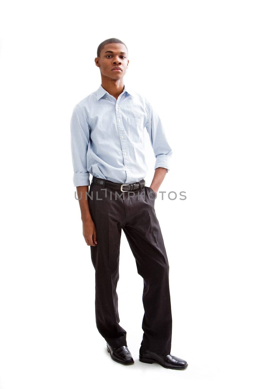 African man