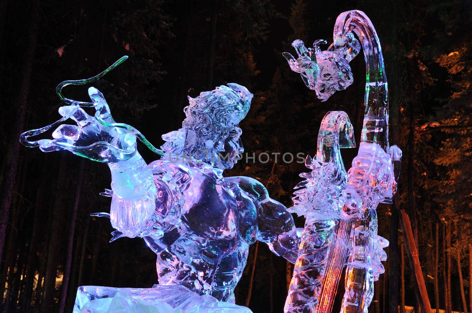 Aeolus Ice Sculpture