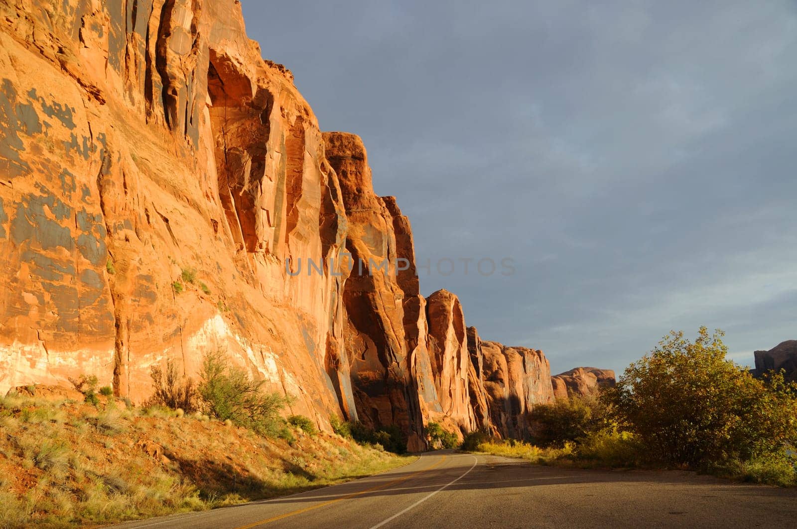 Wall Street Cliff near Moab