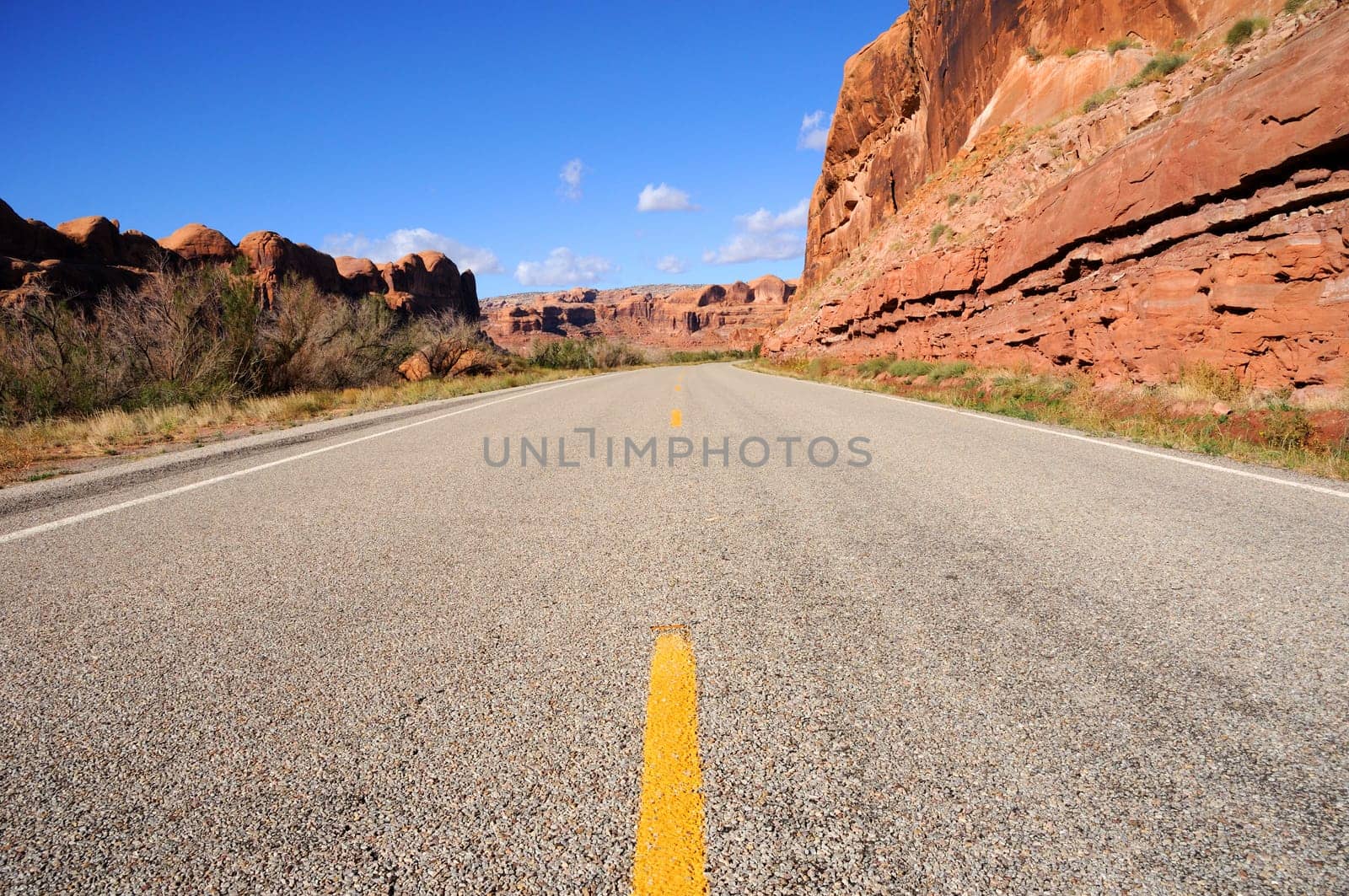 Desert Canyon Highway along Colorado River