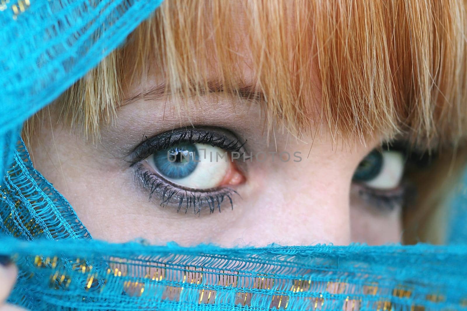 The eyes and the veil