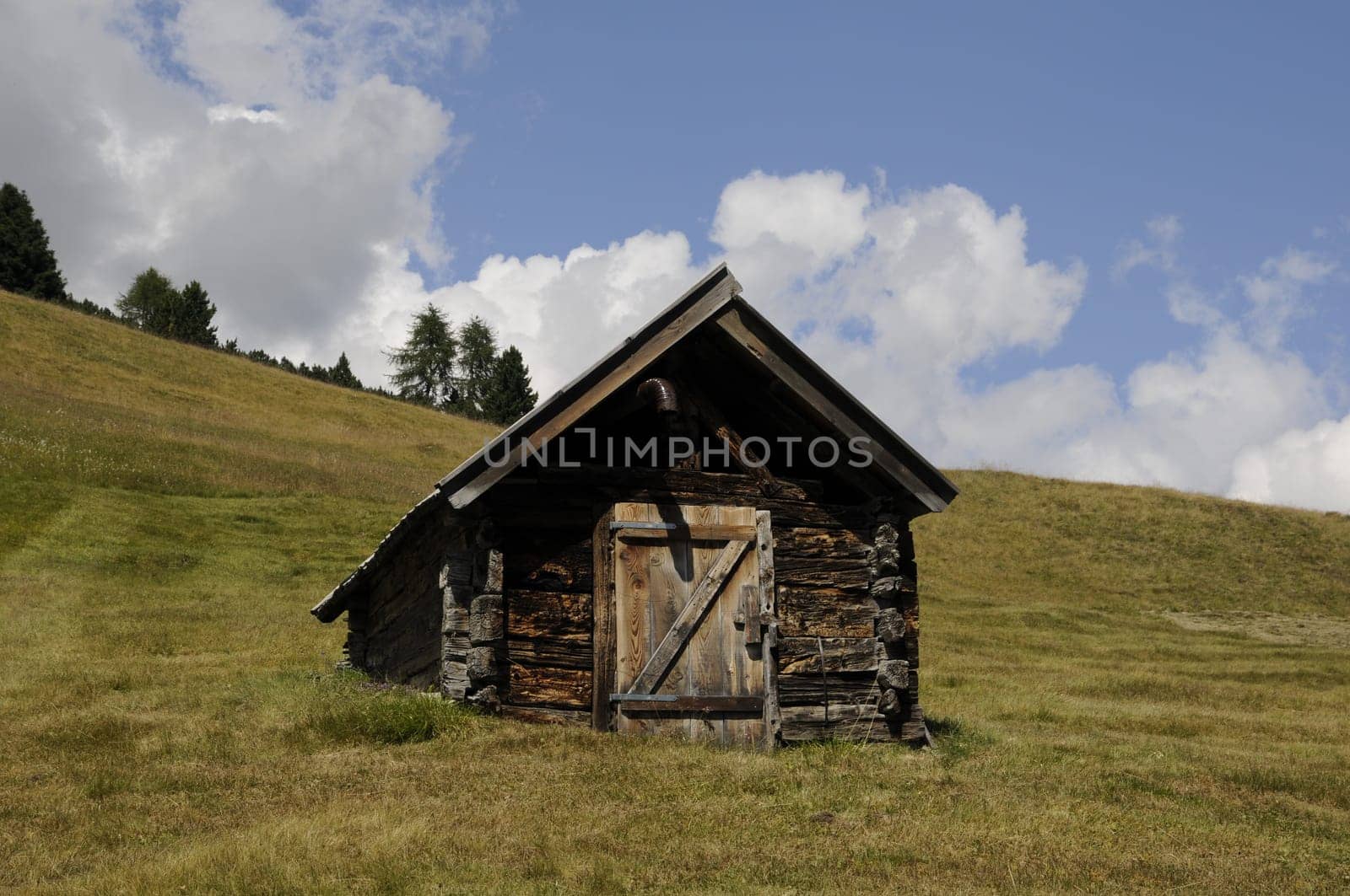 Hut on the Alpe di Villandro