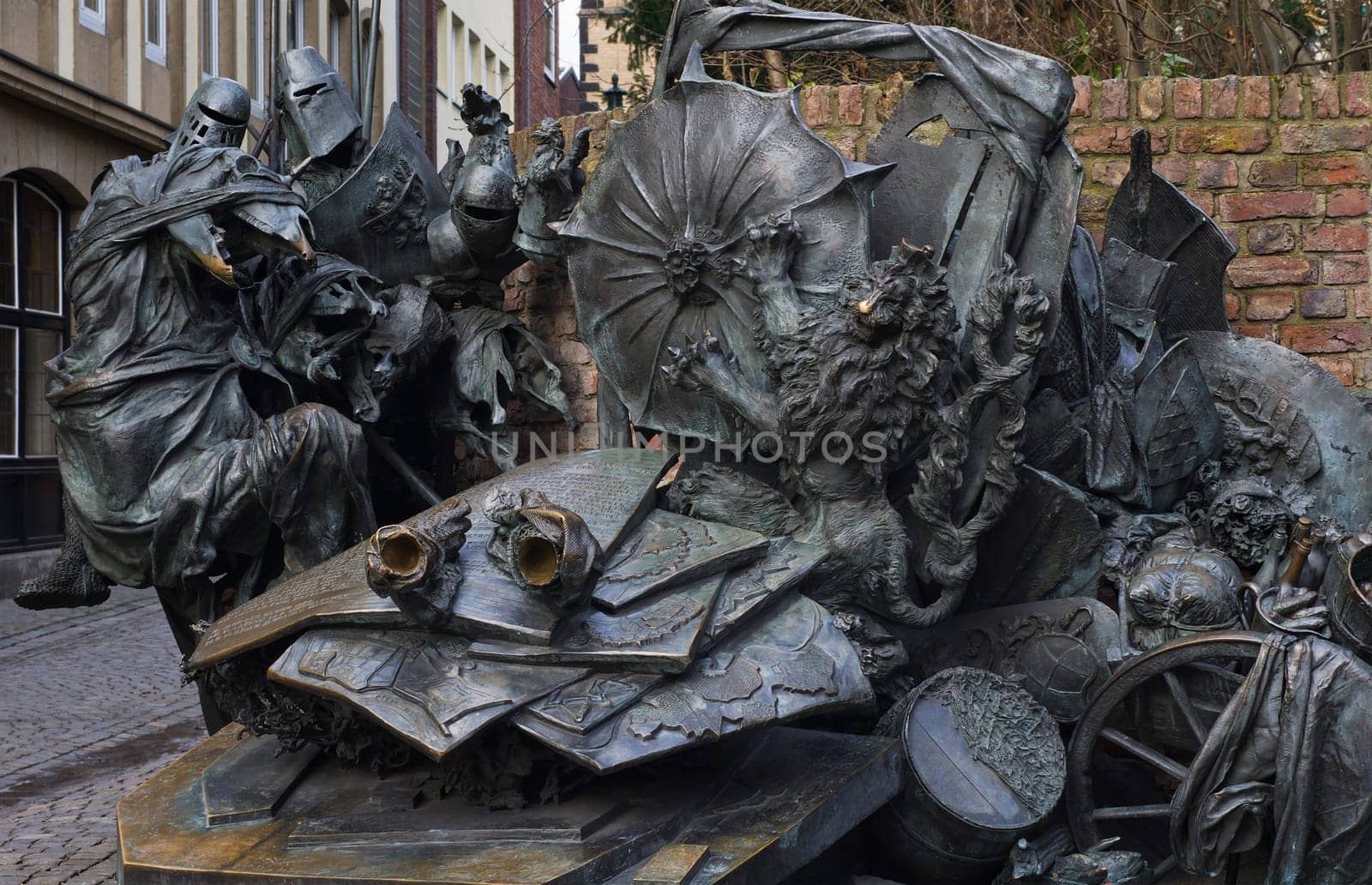 The City Elevation Monument in Düsseldorf