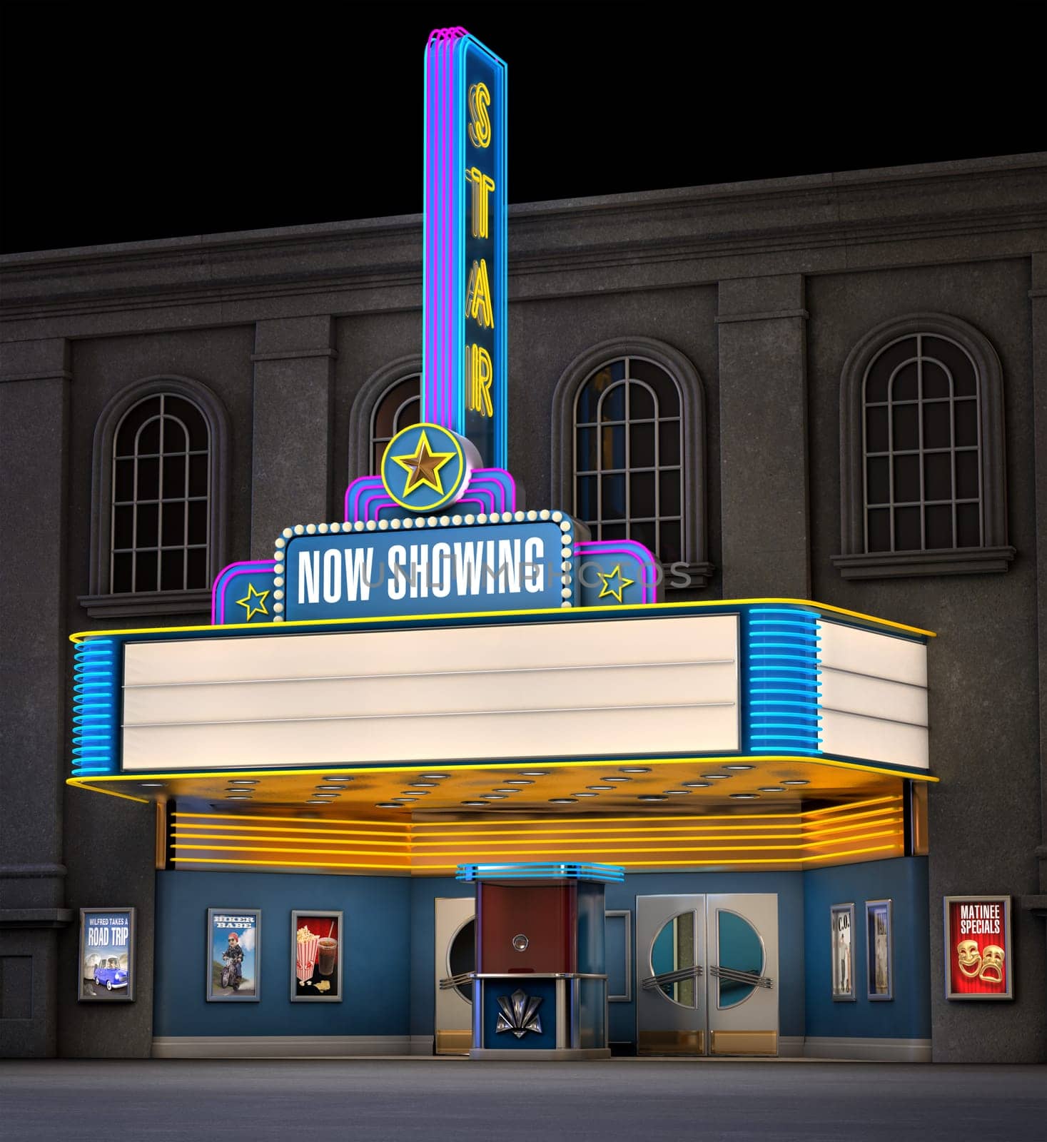 Movie Theatre  Ticket Box