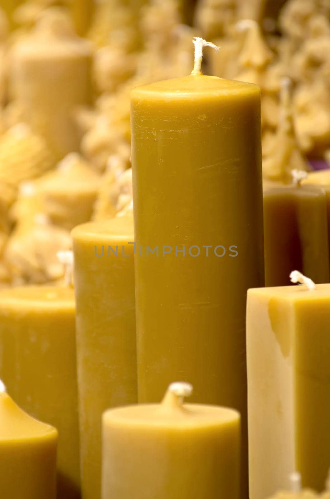 Beeswax candles