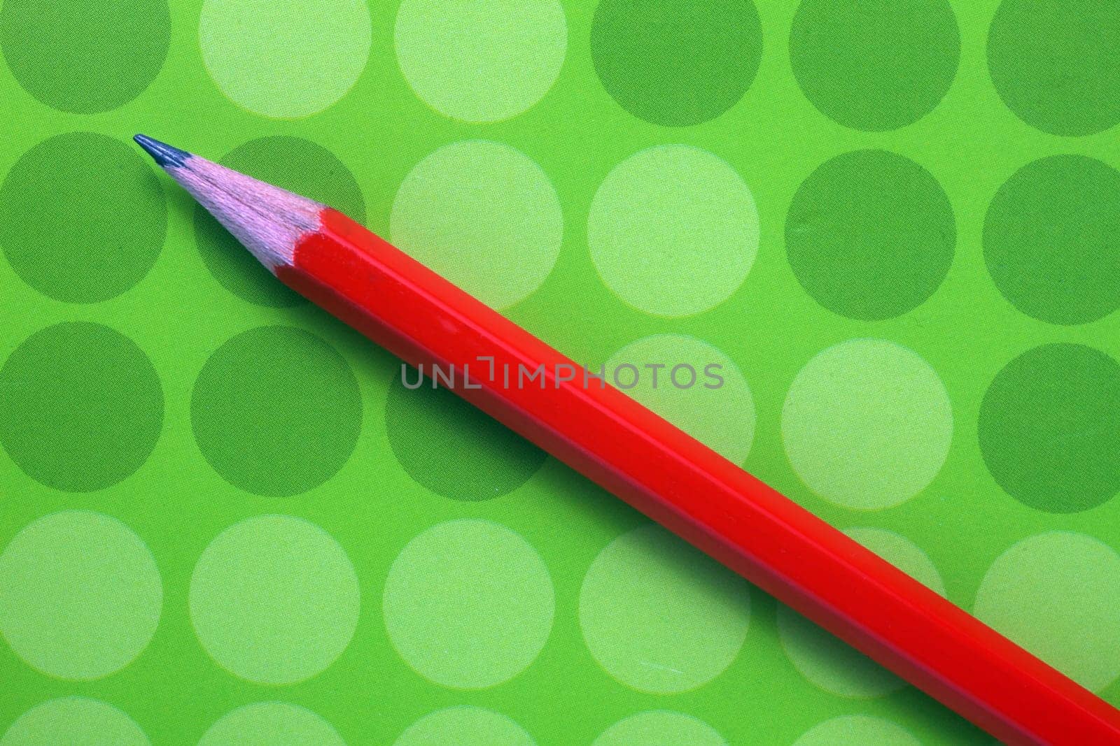 Pencil on note book