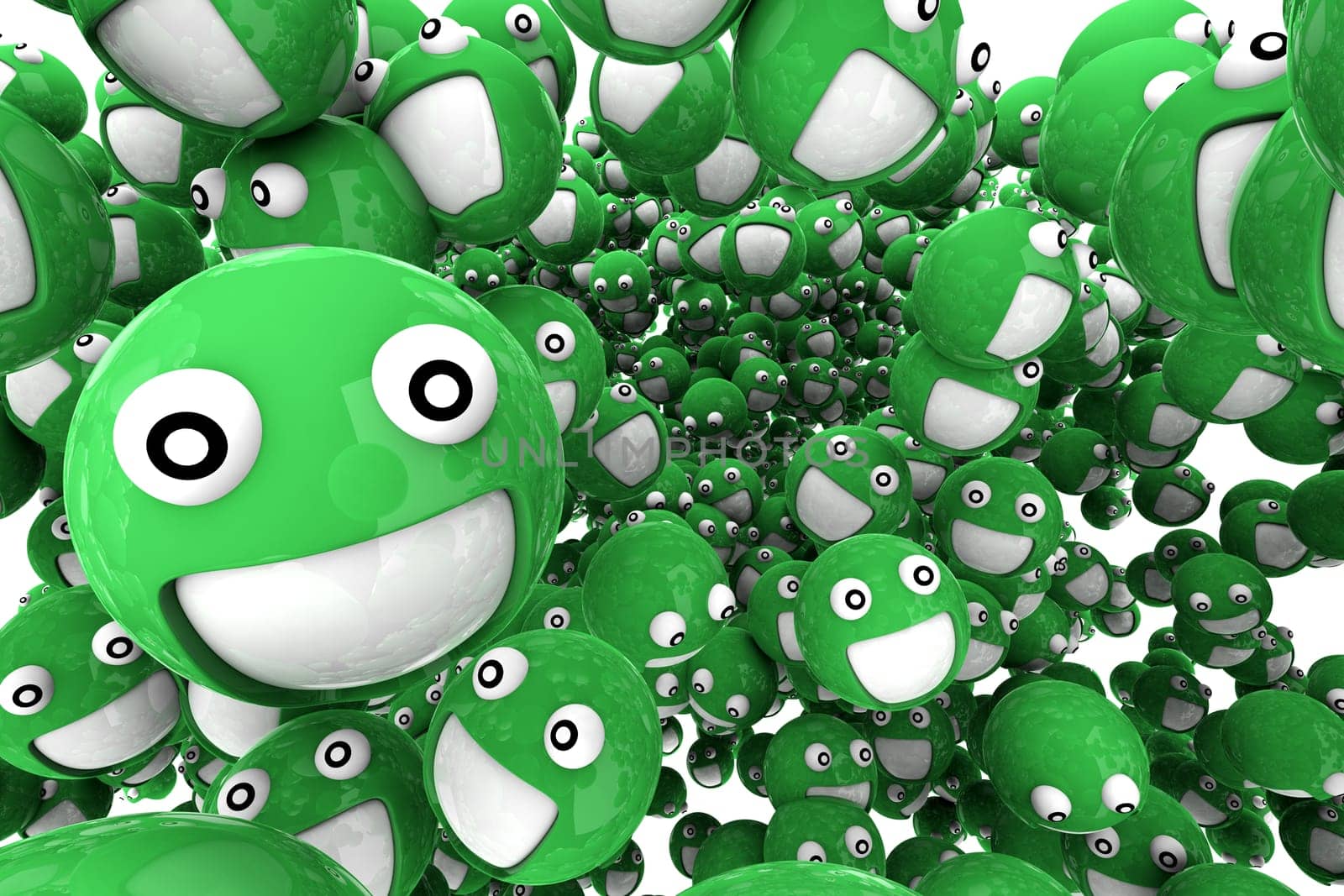 Green Smilies