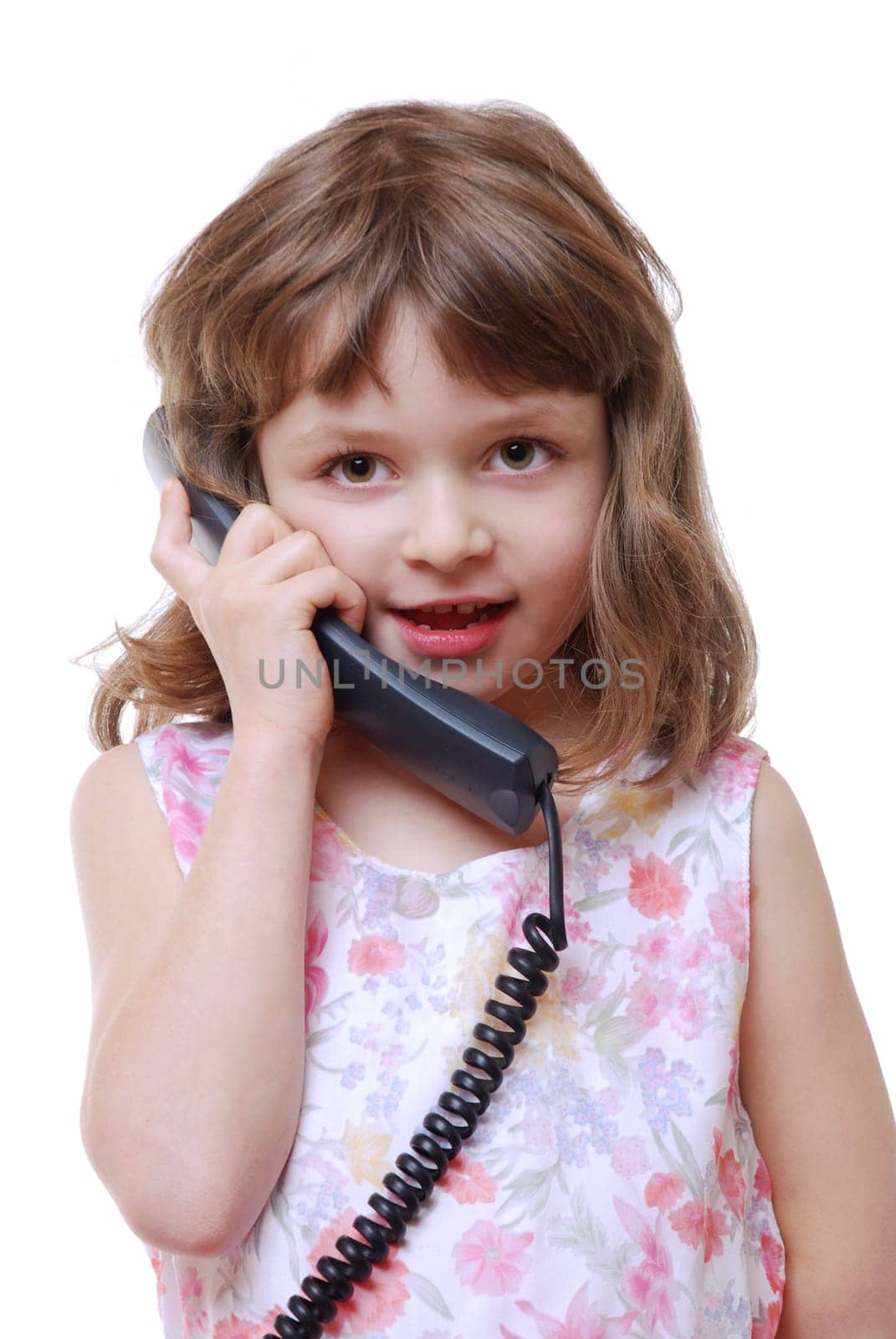 Girl talking on the phone