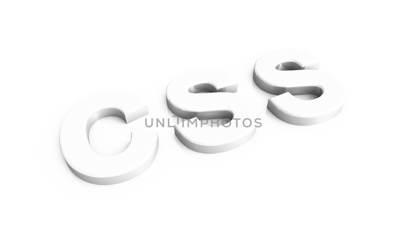 3D Text - CSS - Cropped