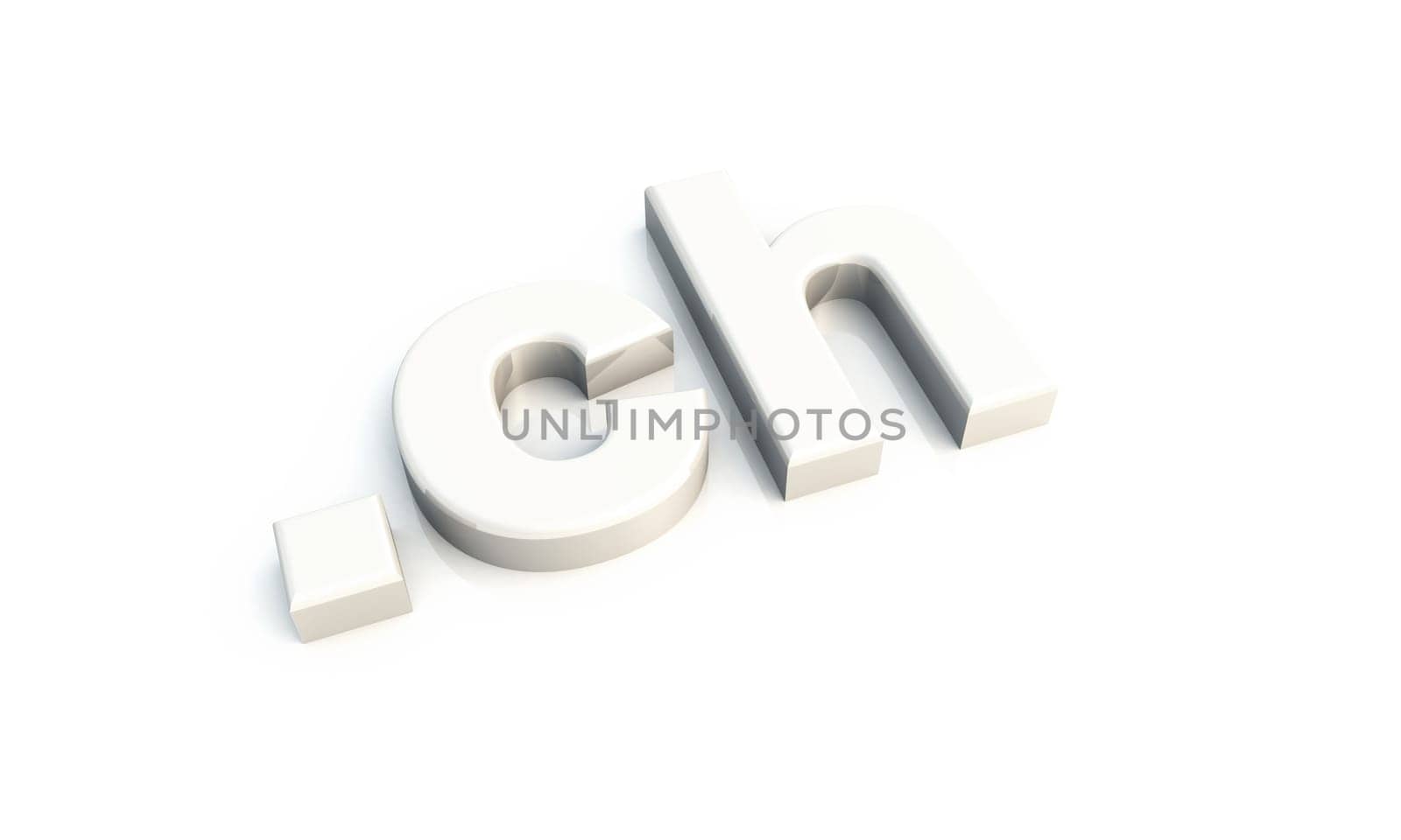 Abstract ch domain - silver
