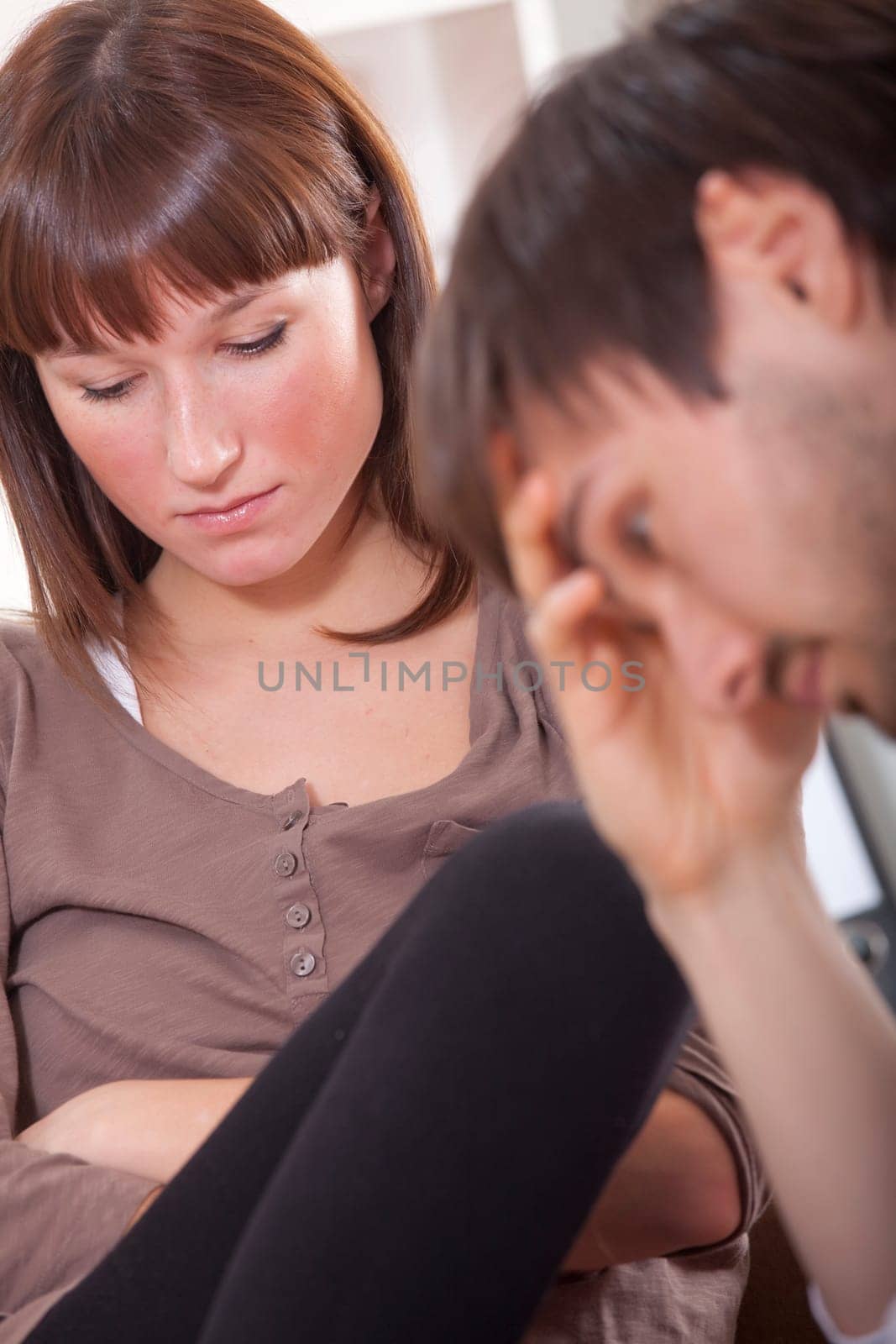 couple conflict at home