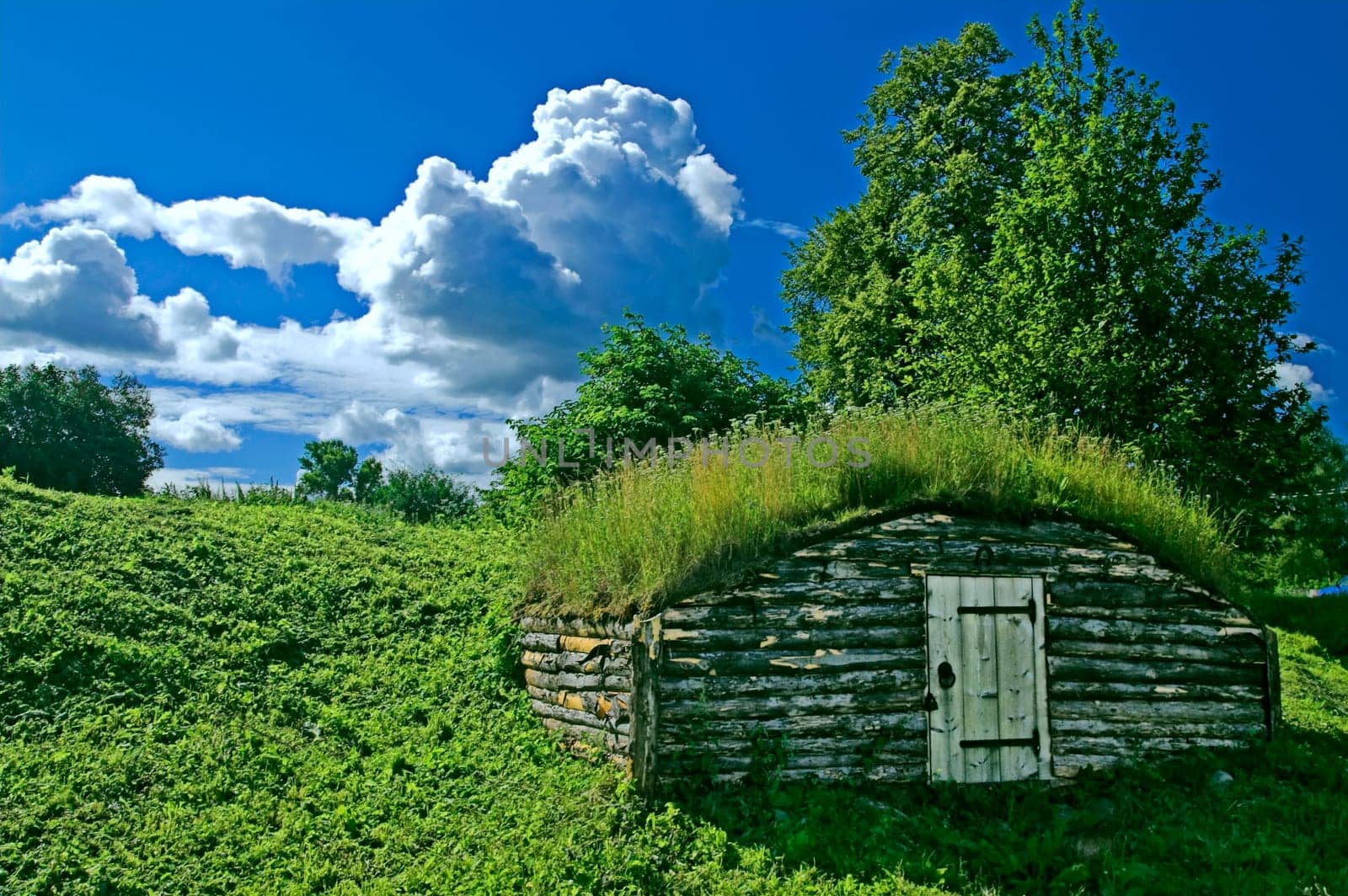 Ancient earth house