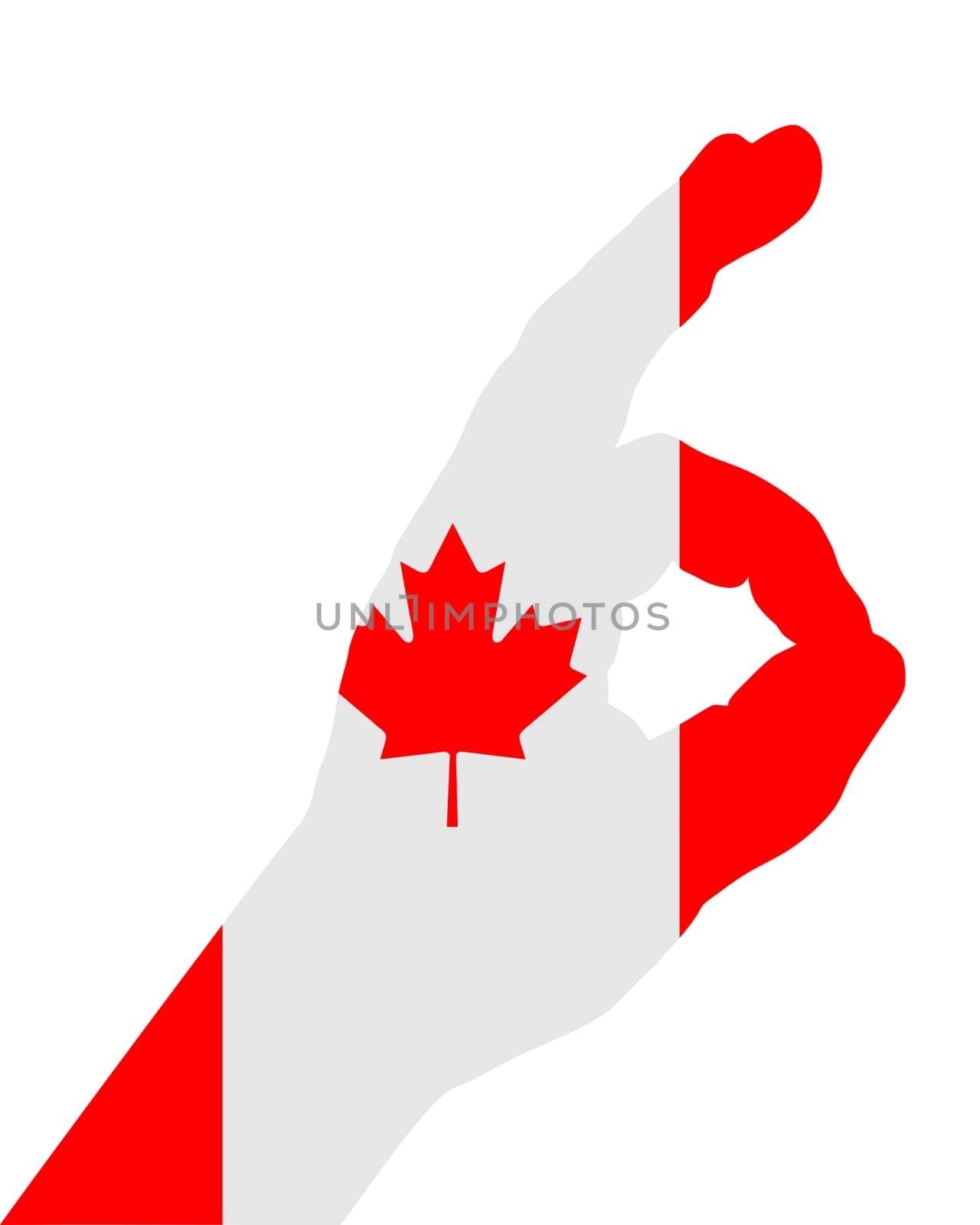 Canadian hand signal